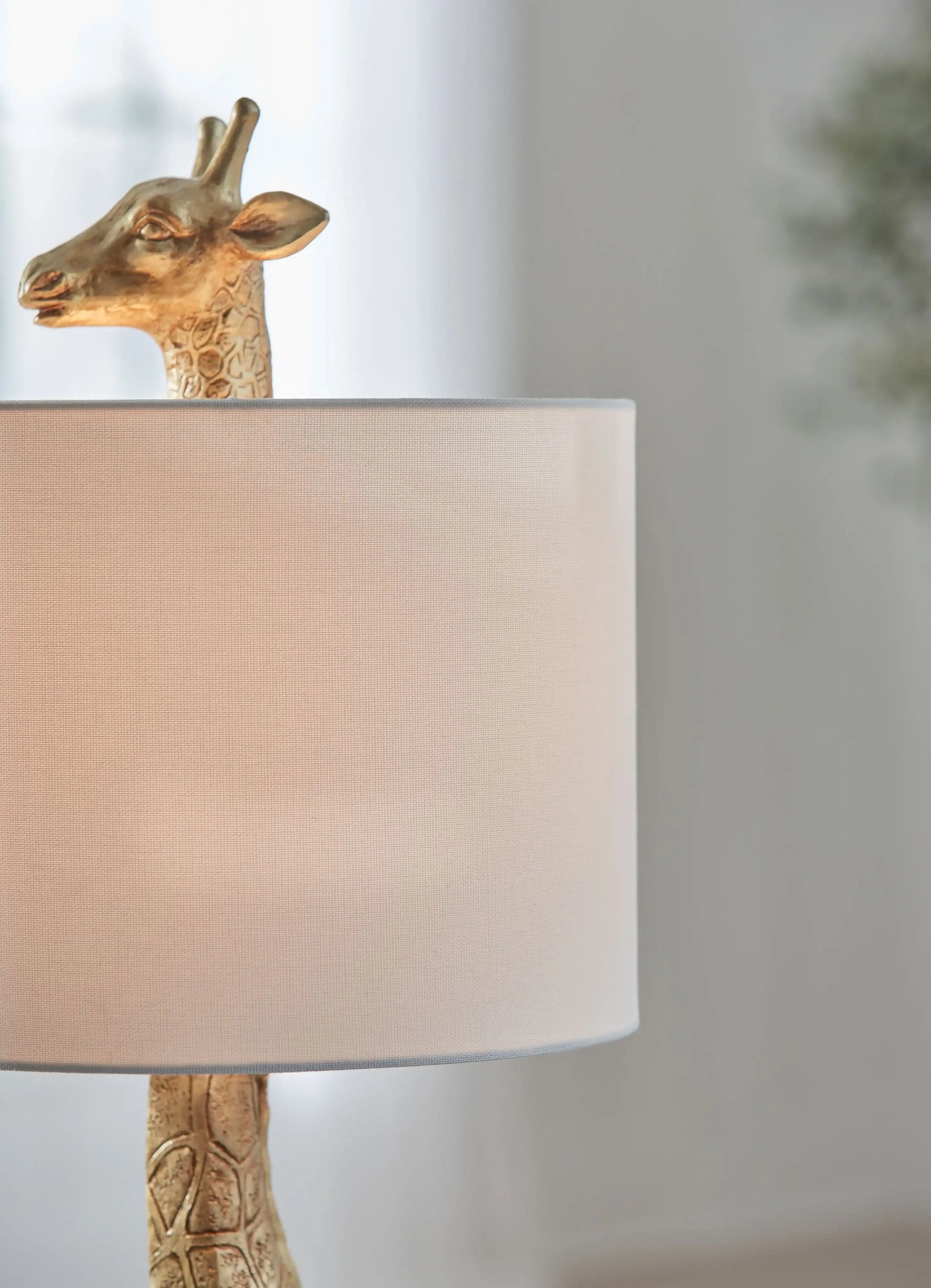 Ferrison - Poly Table Lamp - Gold Finish - Best Buy Furniture