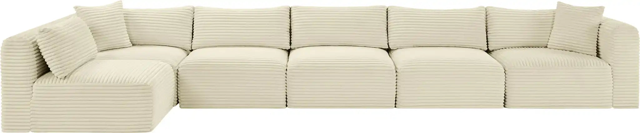 Shaggy - 6 Piece Modular Sectional