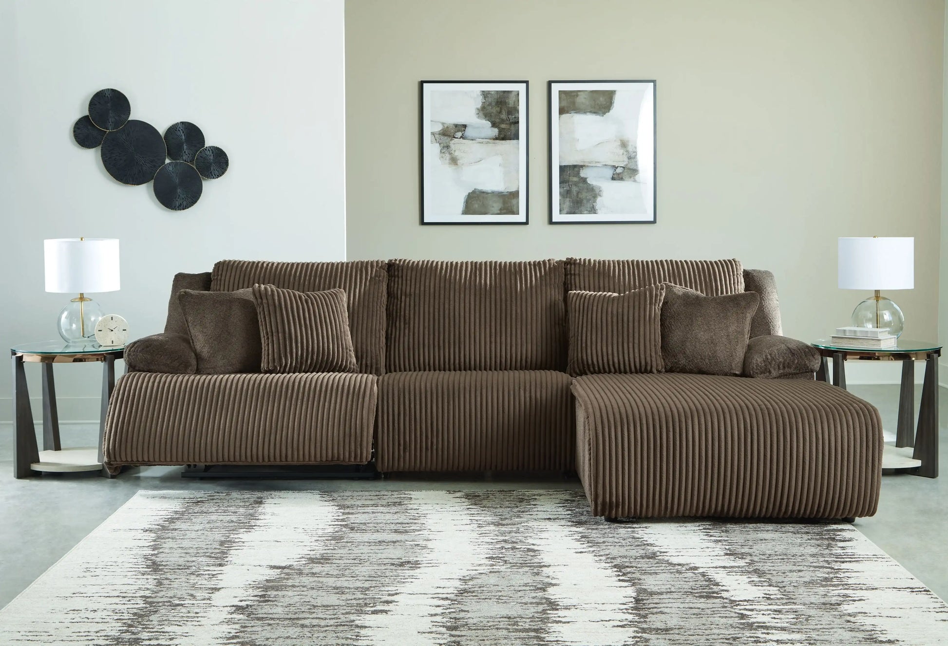 Top Tier - Reclining Sectional - Best Buy Furniture