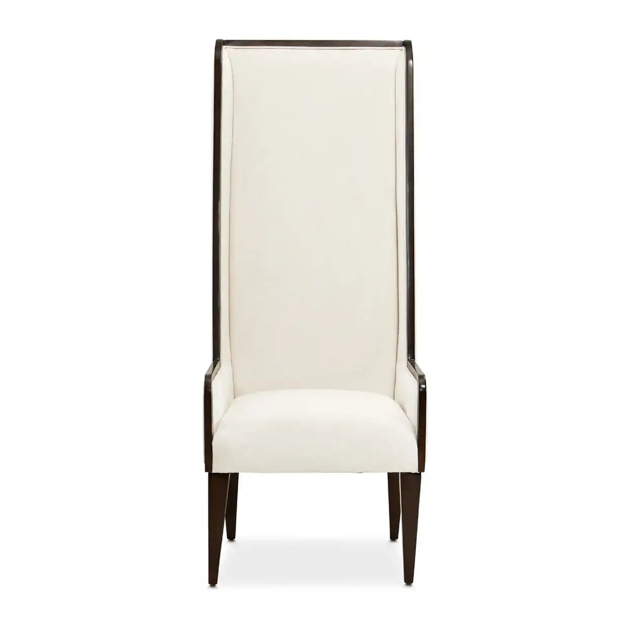 Belmont Place - Desk Chair - White / Dark Brown - Best Buy Furniture