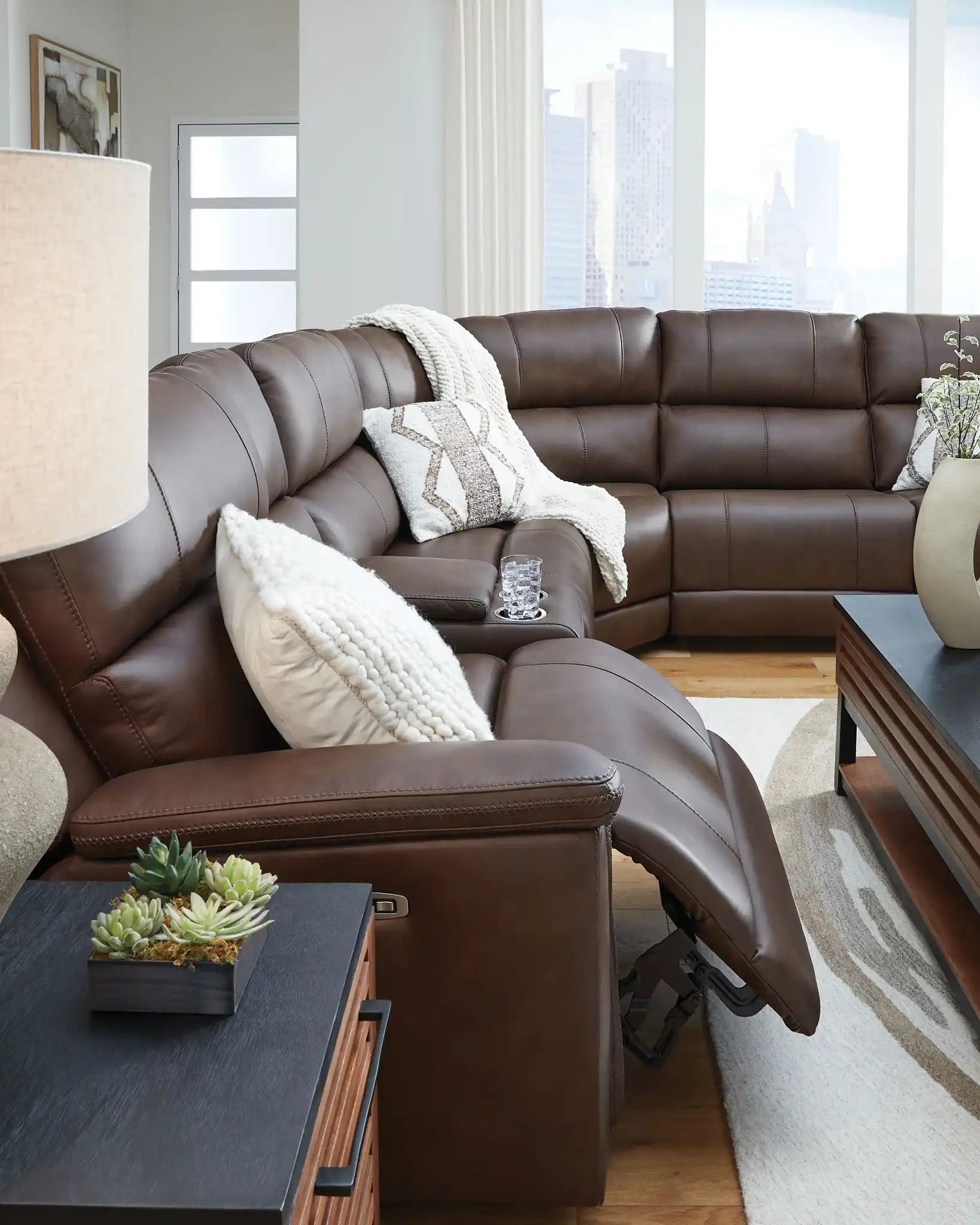 Bleckley - Reclining Sectional - Best Buy Furniture