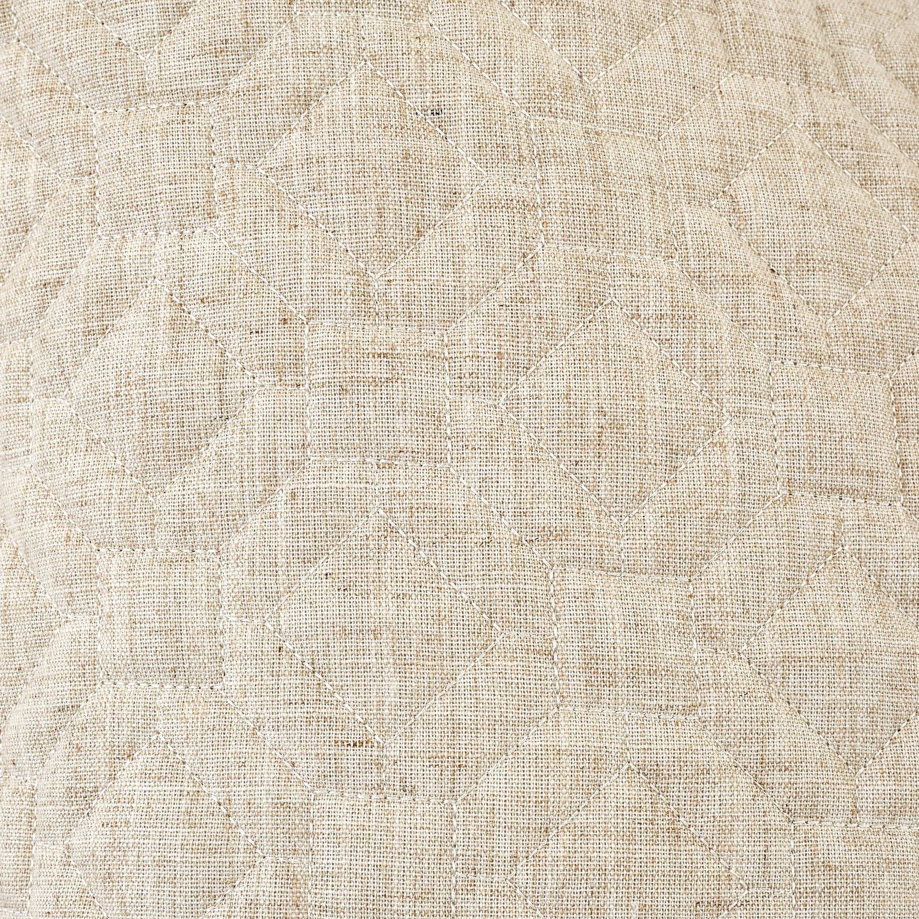 Taylor - 26" Square Euro Sham - Linen - Best Buy Furniture