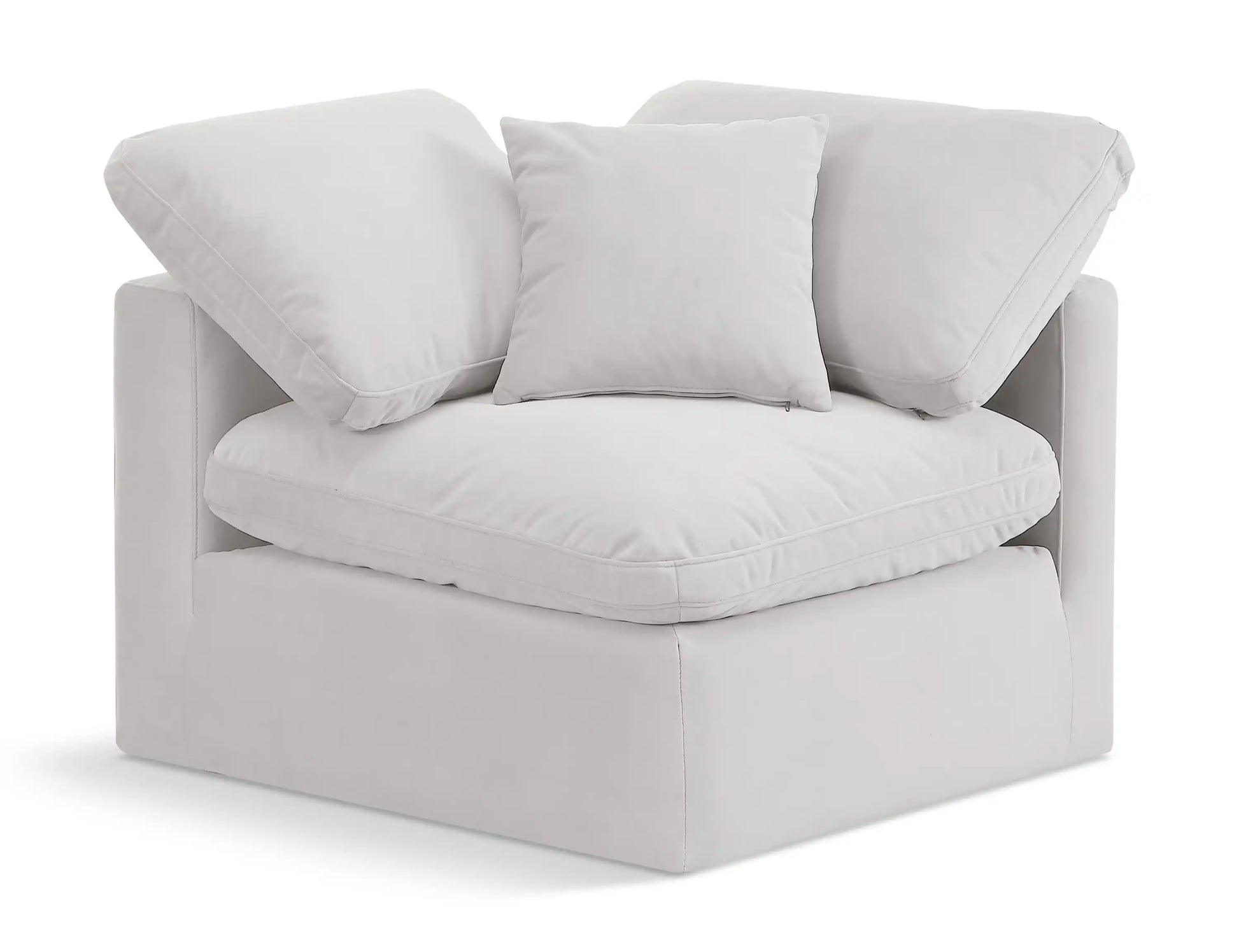 Indulge - Velvet Corner Chair - Best Buy Furniture
