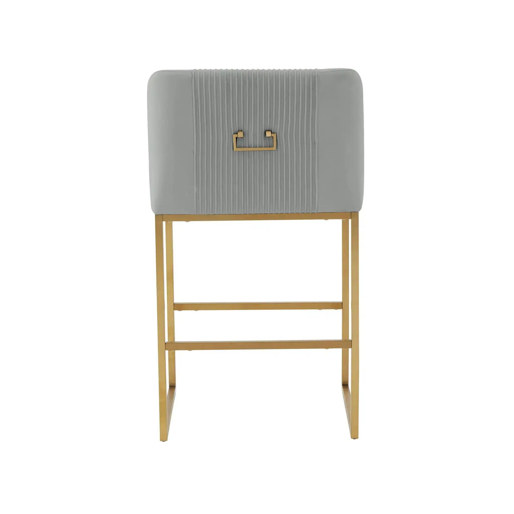Lisa - Velvet Counter Stool