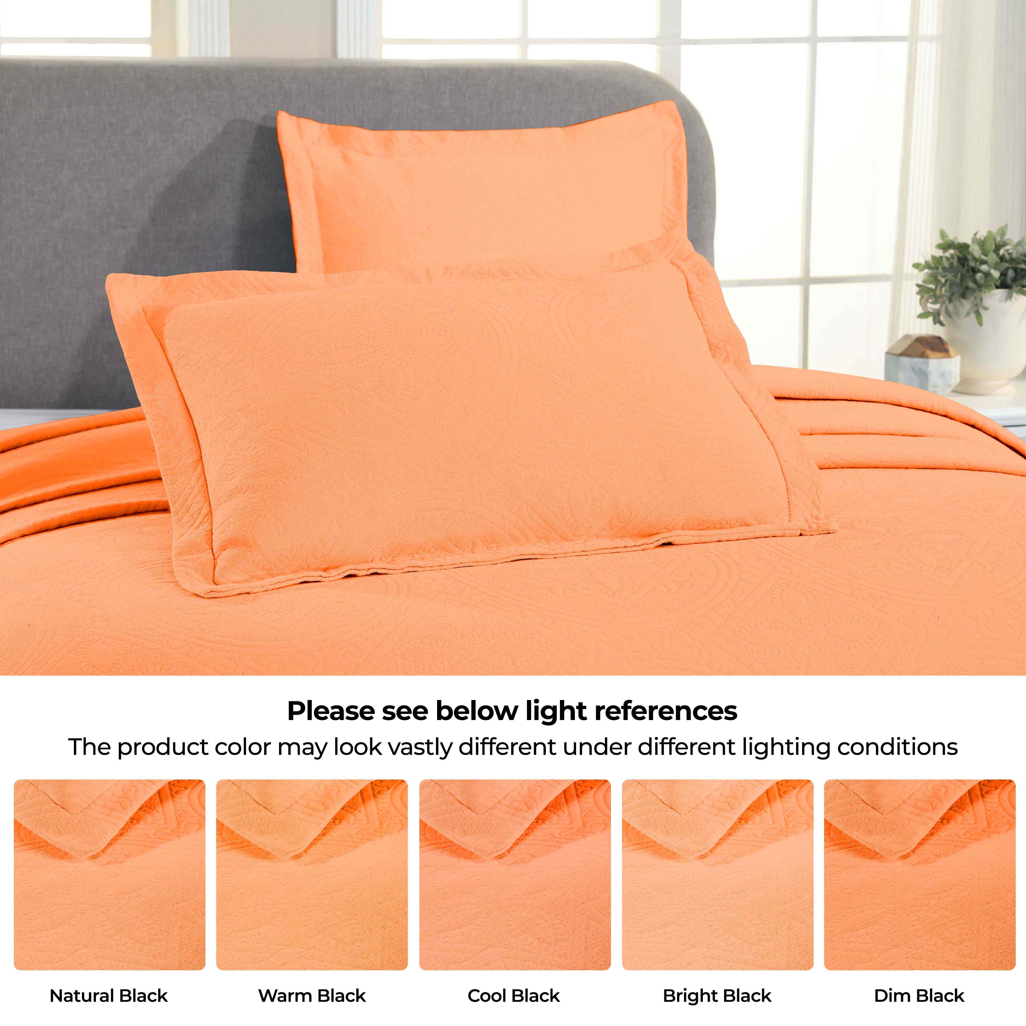 Celtic Circle Cotton Jacquard Matelasse Bedspread Set - Bedspread by Superior Brand