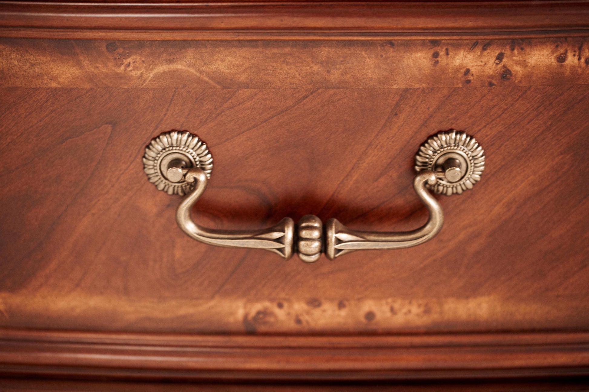 Cortina - Leather Bedside Bench - Honey Walnut - Best Buy Furniture