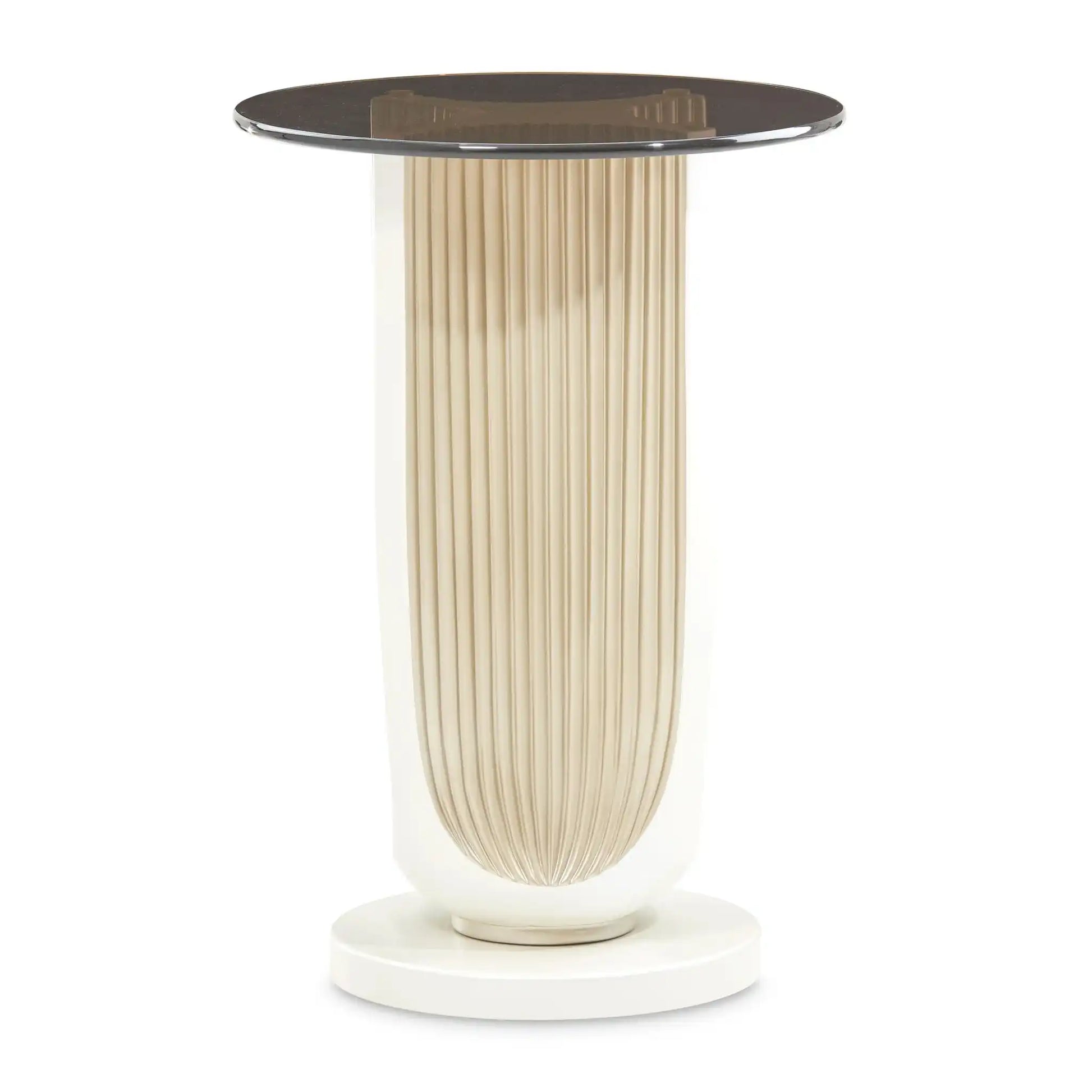 La Marisia - Accent Table - Creamy Pearl - Best Buy Furniture
