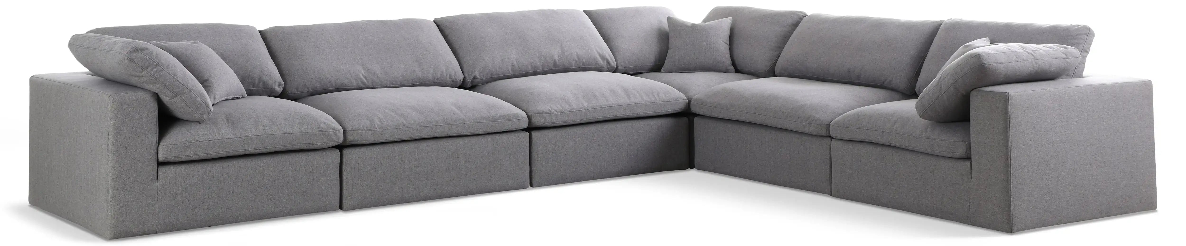 Serene - 6 Piece Modular Sectional - Best Buy Furniture