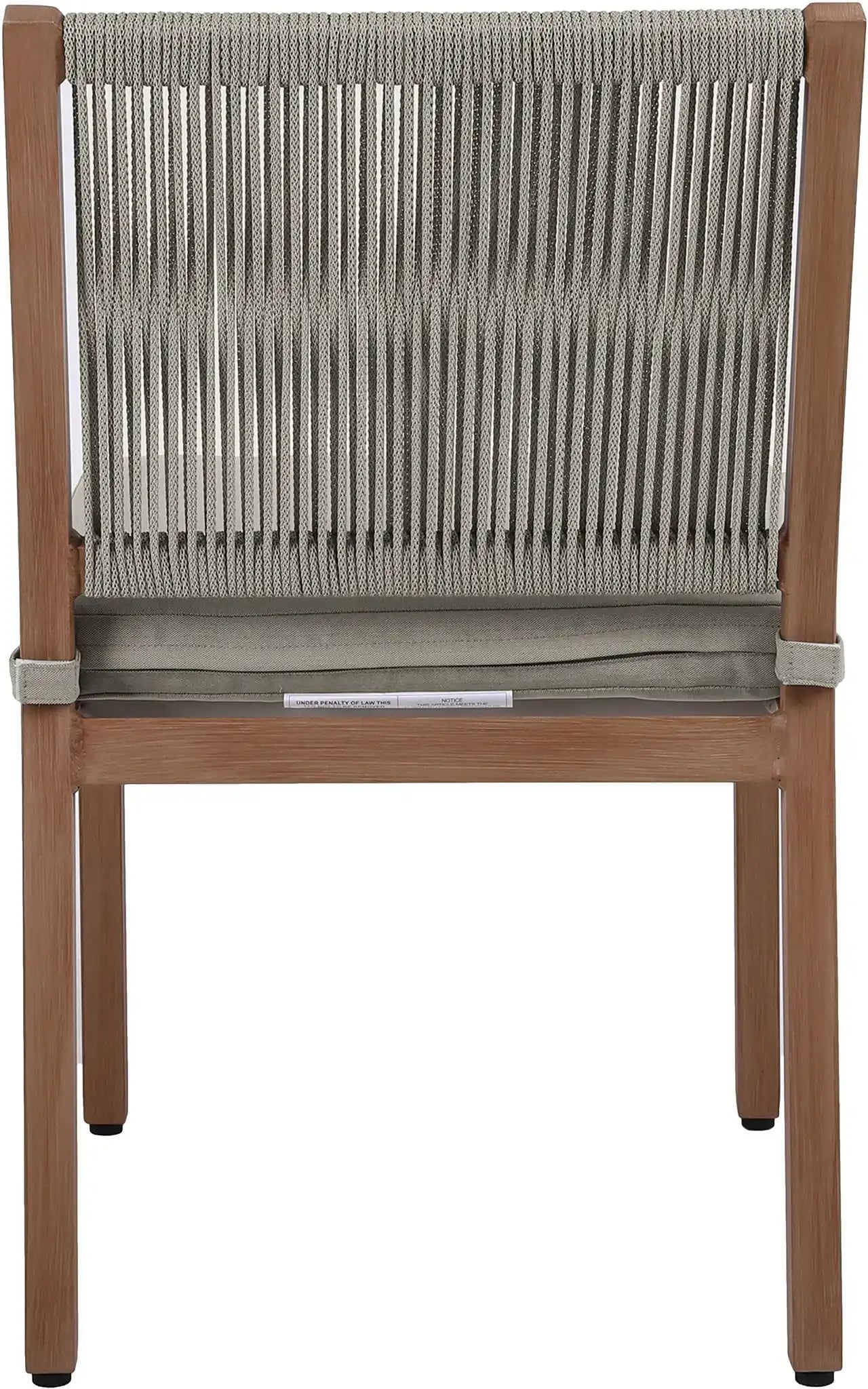 Maui - Water Resistant Outdoor Patio Dining Side Chair (Set of 2)