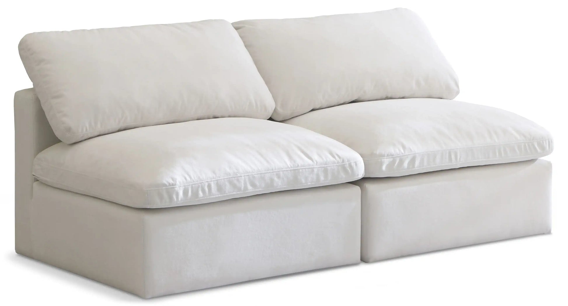 Plush - Modular Armless 2 Seat Sofa - Best Buy Furniture