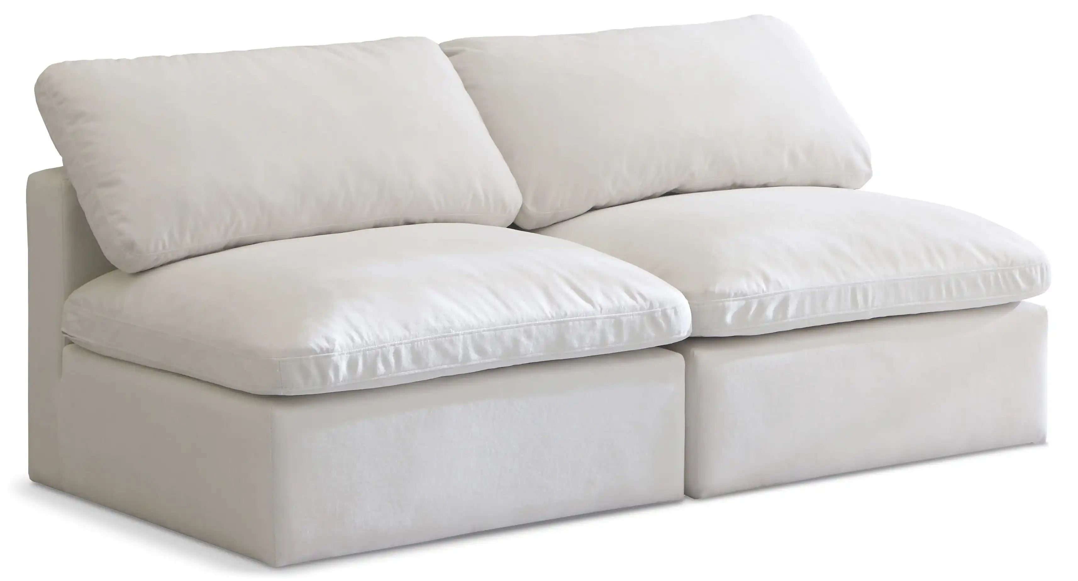 Plush - Modular Armless 2 Seat Sofa - Best Buy Furniture