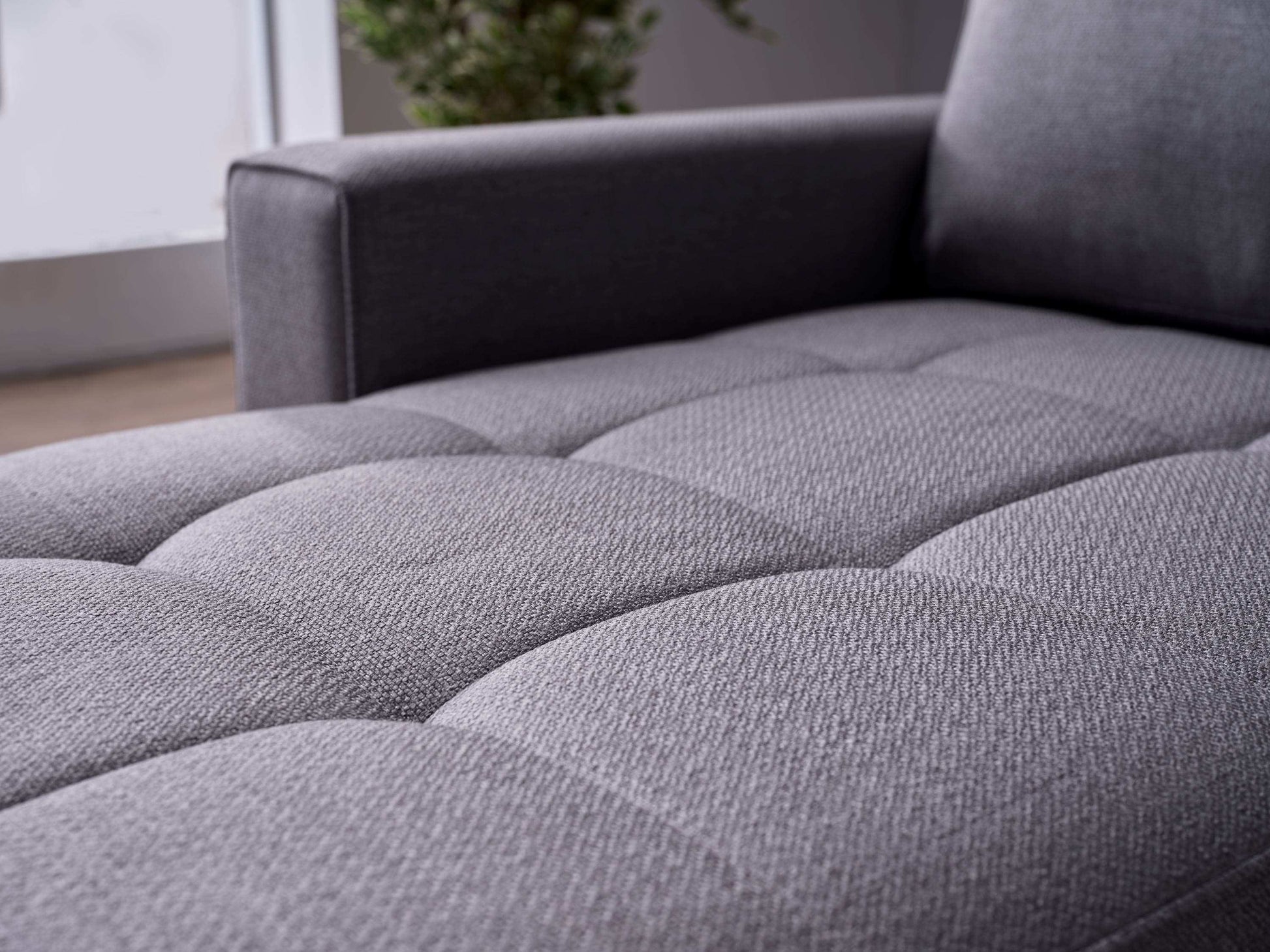 Cooper Sectional Grey - Best Buy Furniture