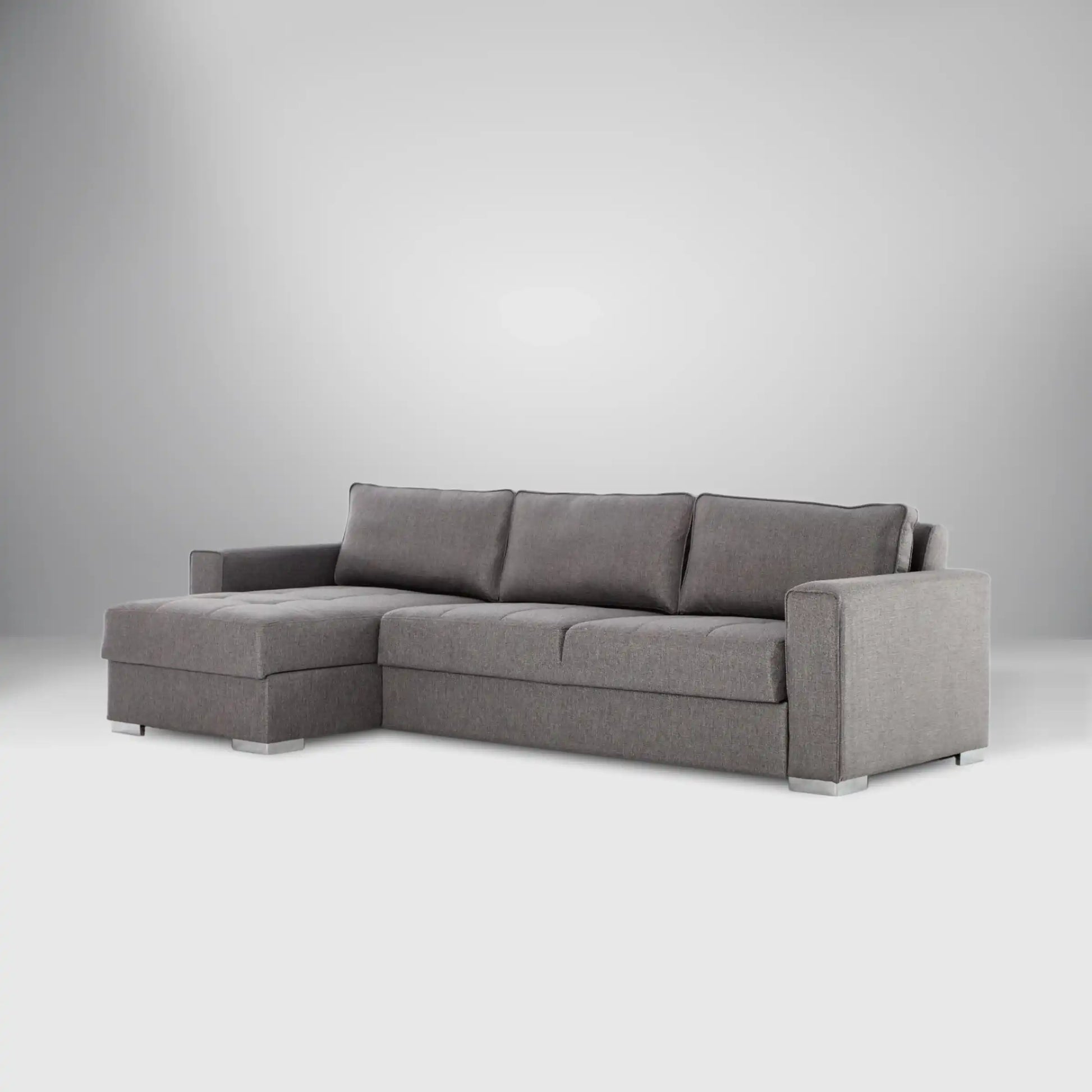 Cooper Sectional Grey - Best Buy Furniture