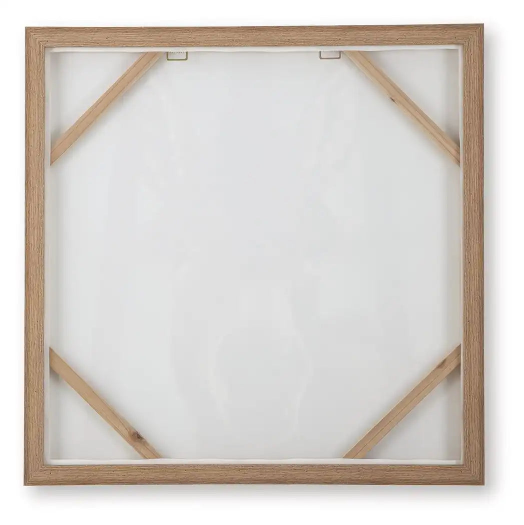 Landerton - Wall Art - Brown / Blue / White - Best Buy Furniture