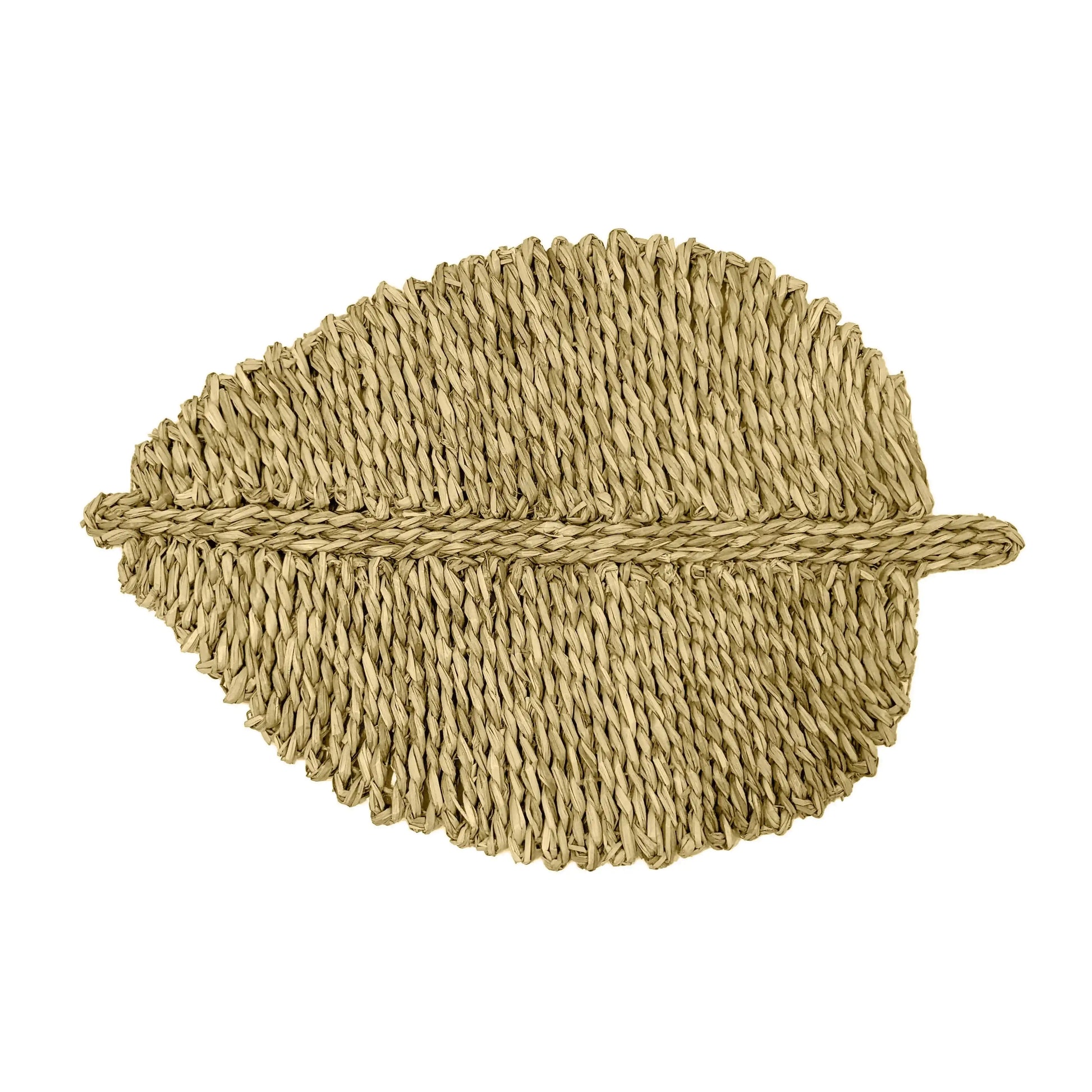 Leaf - Seagrass Placemat (Set of 4) - Best Buy Furniture