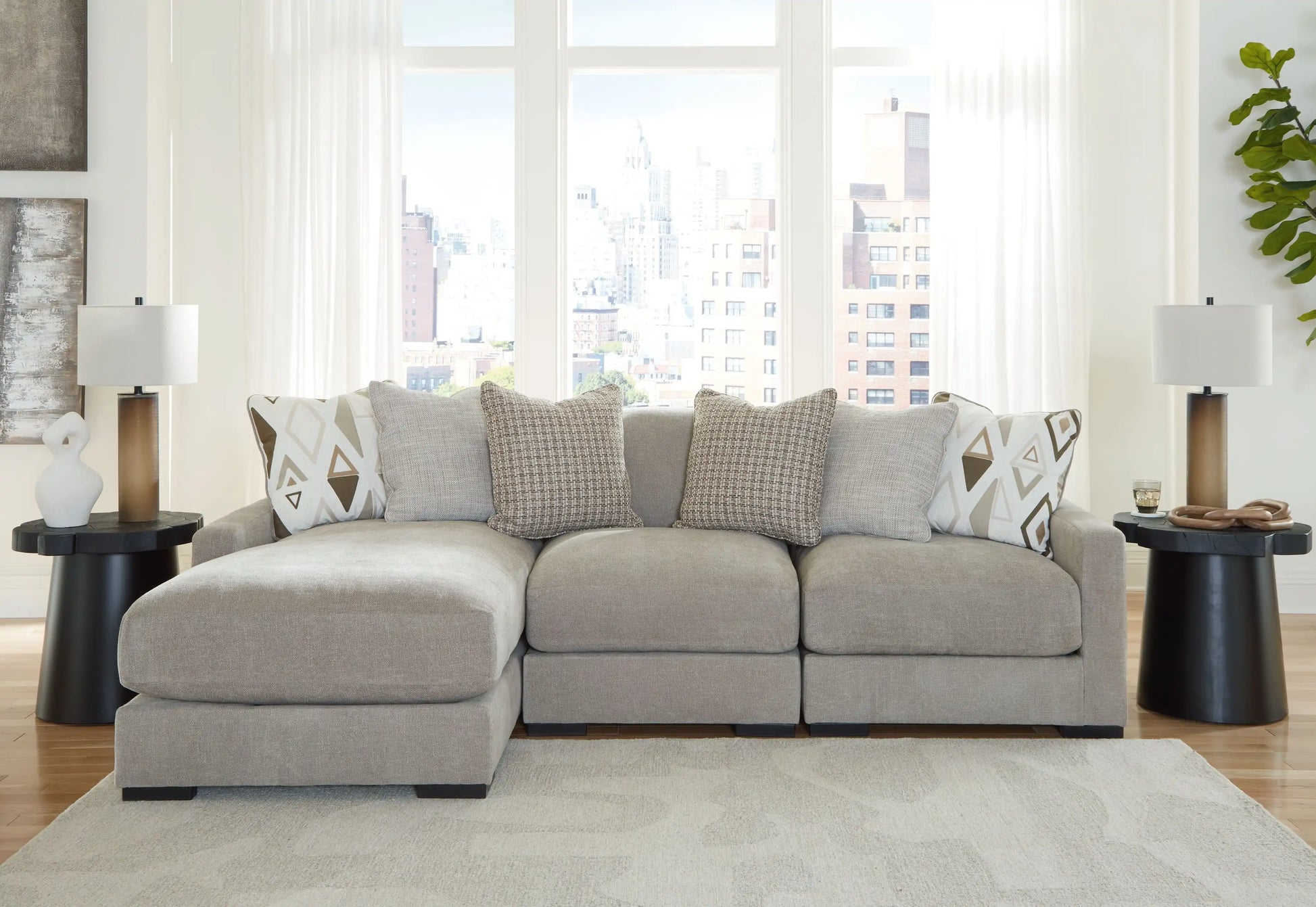 Aslan Court - Sectional - Best Buy Furniture