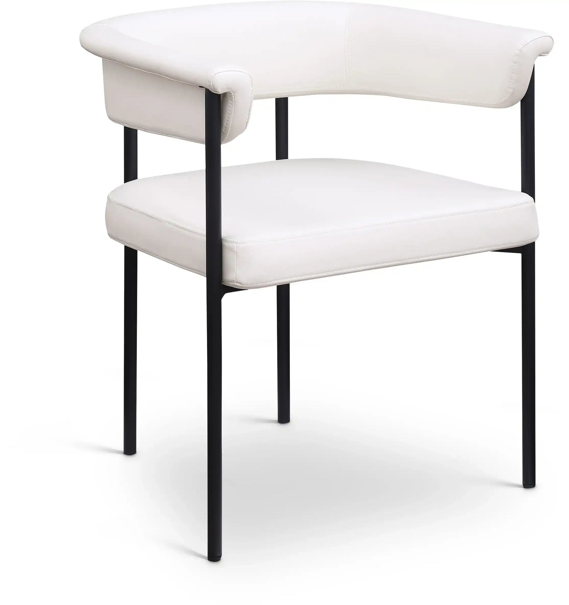 Malin - Faux Leather Dining Chair (Set of 2) - Best Buy Furniture