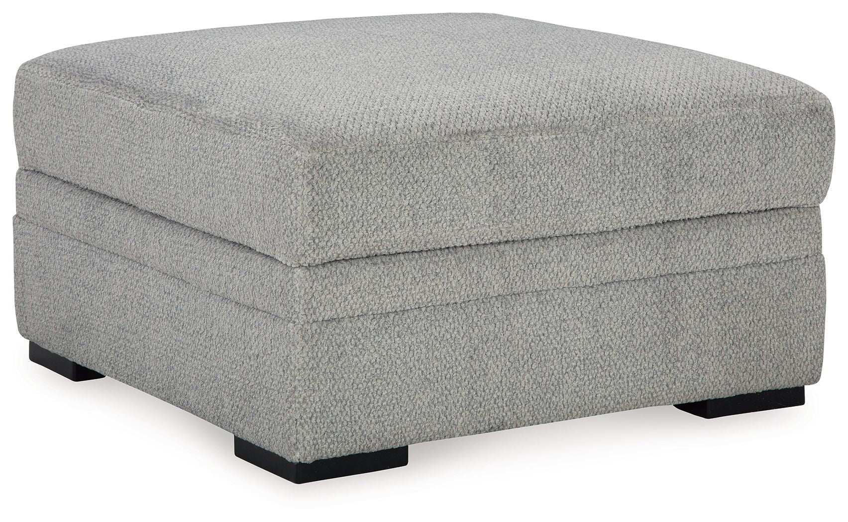 Casselbury - Ottoman With Storage - Cement - Best Buy Furniture