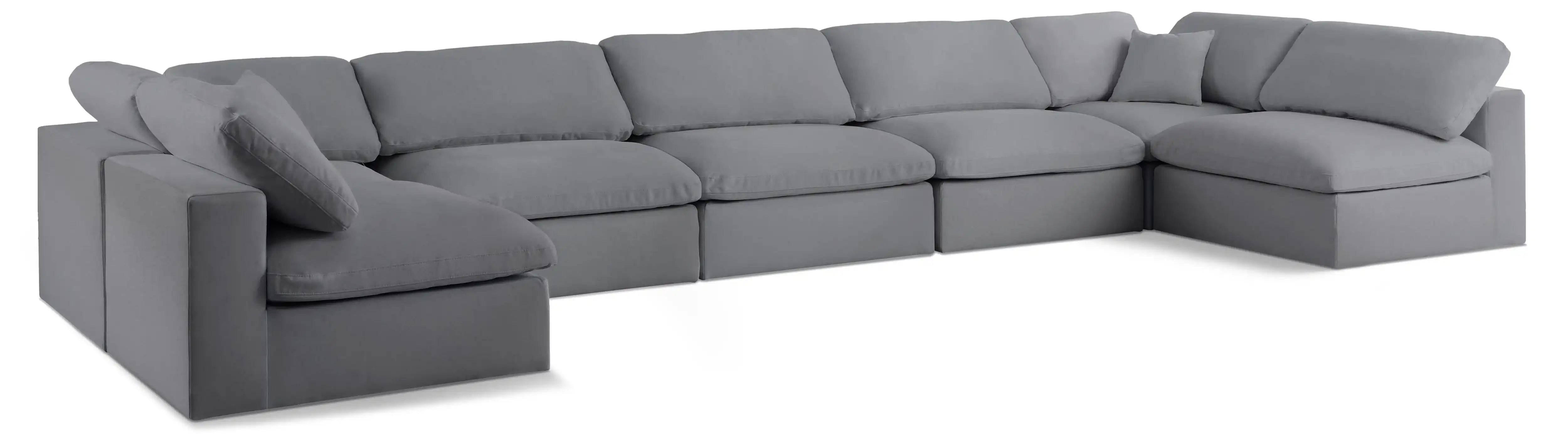 Serene - 7 Piece Modular Sectional - Best Buy Furniture
