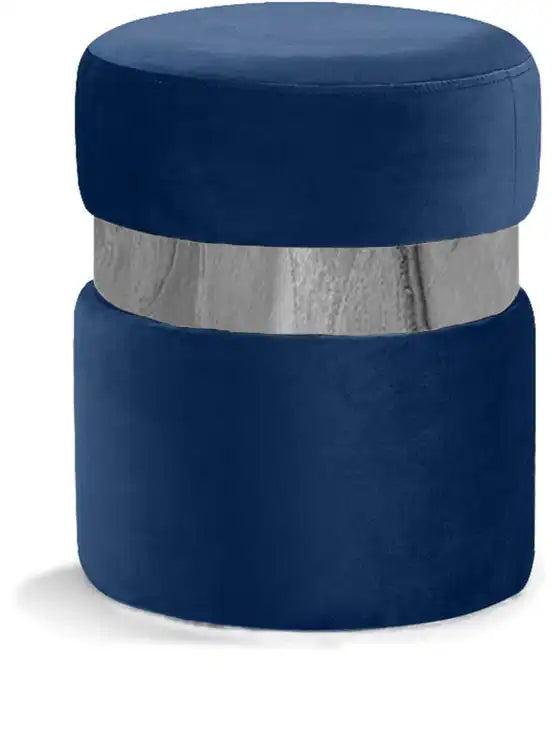 Hailey - Round Ottoman - Best Buy Furniture