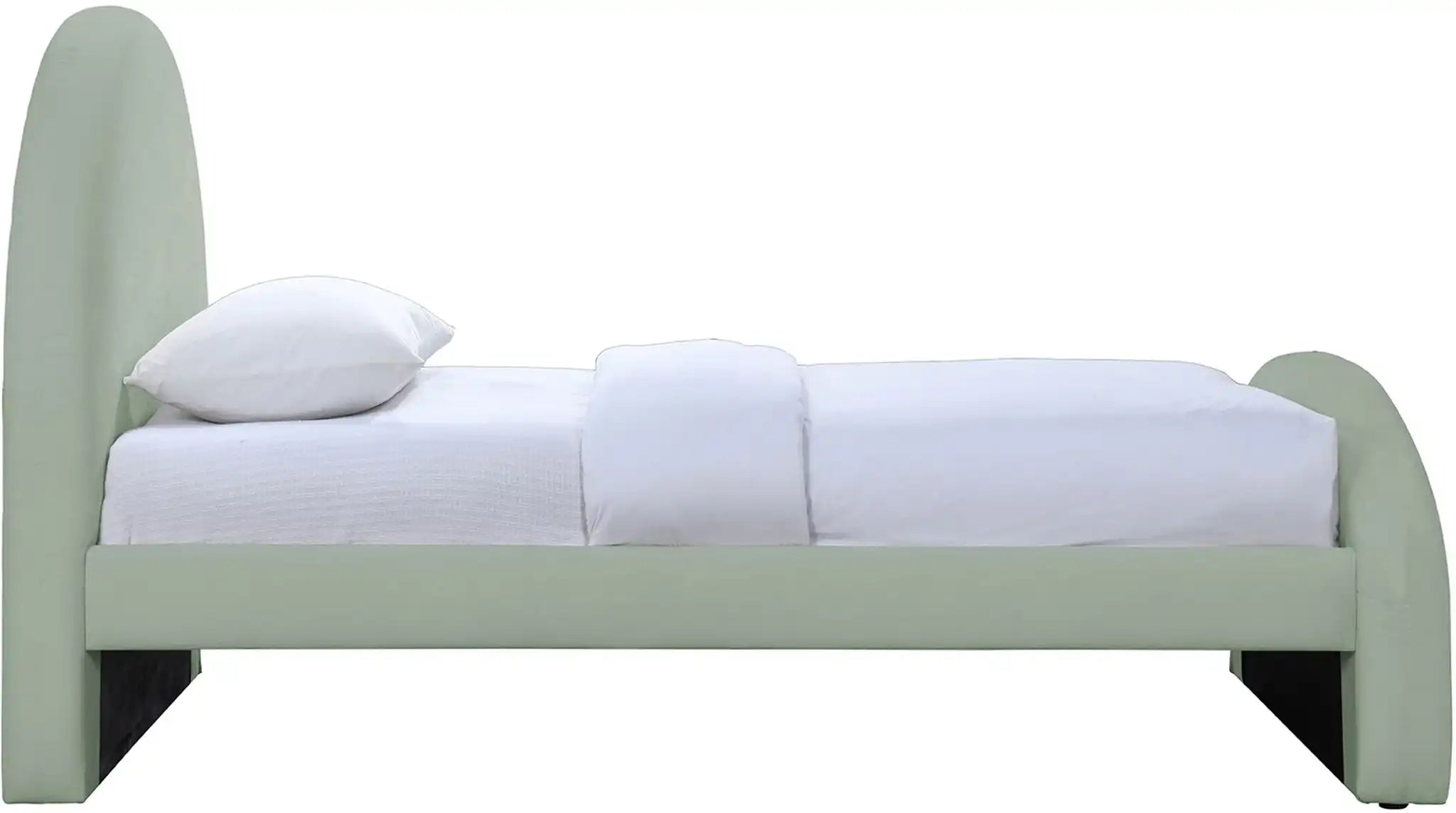 Andaz - Chenille Fabric Upholstered Bed