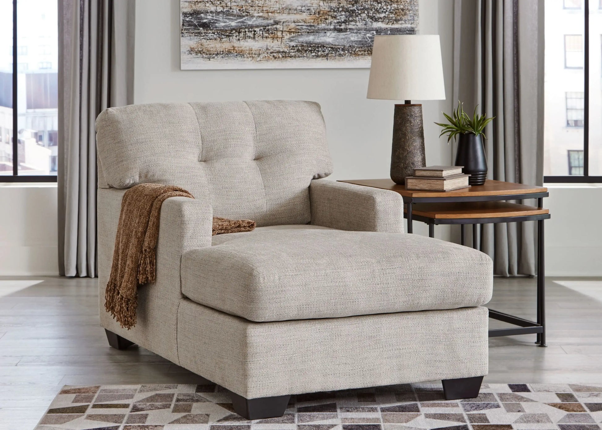 Mahoney - Chaise - Best Buy Furniture