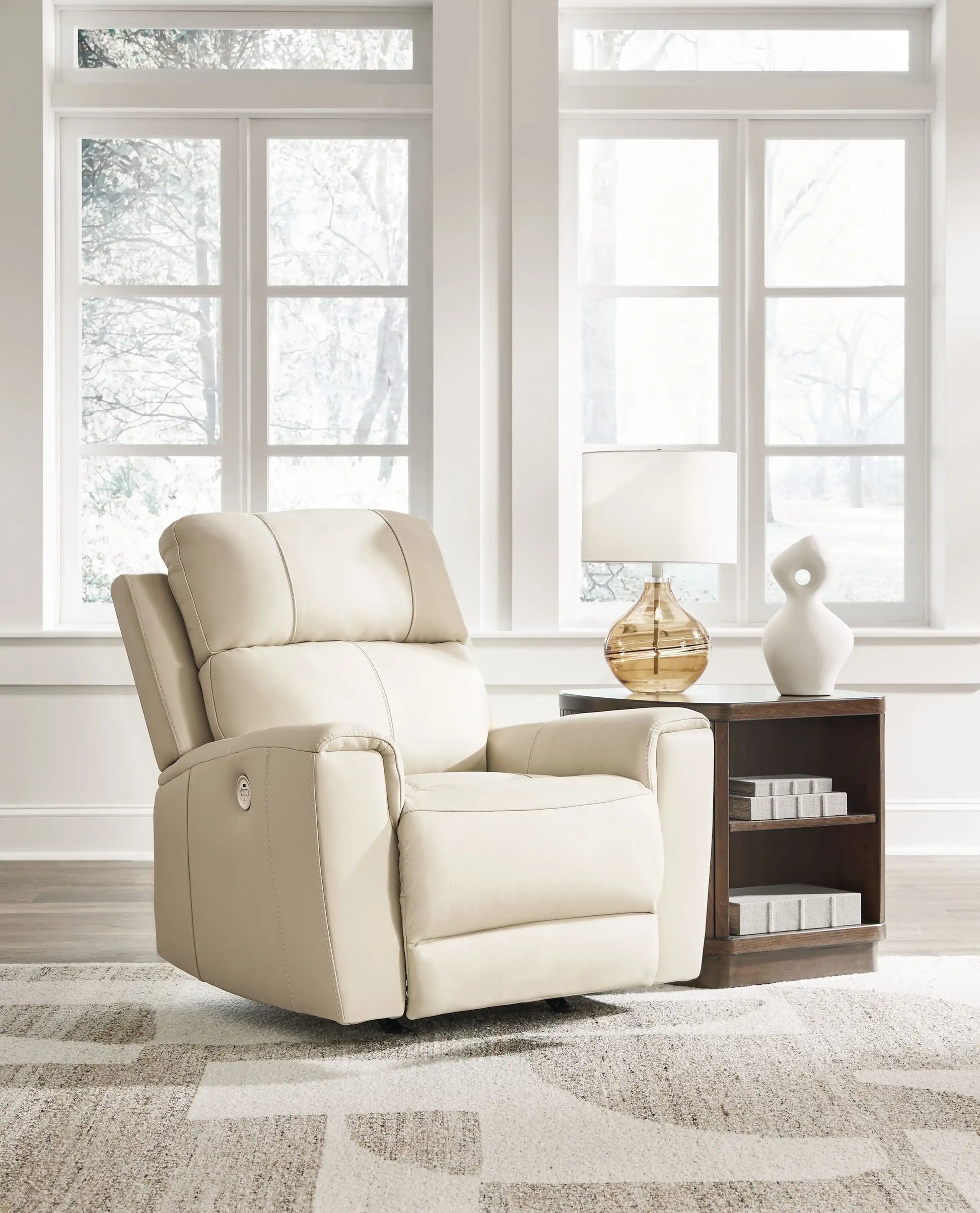 Dahlmoore - Power Rocker Recliner - Almond - Best Buy Furniture