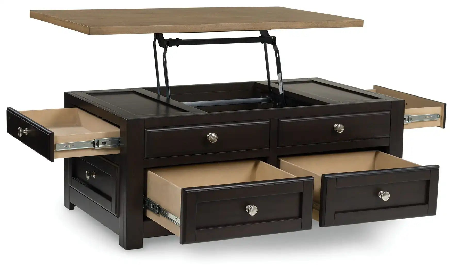 Drazmine - Lift Top Cocktail Table - Brown - Best Buy Furniture