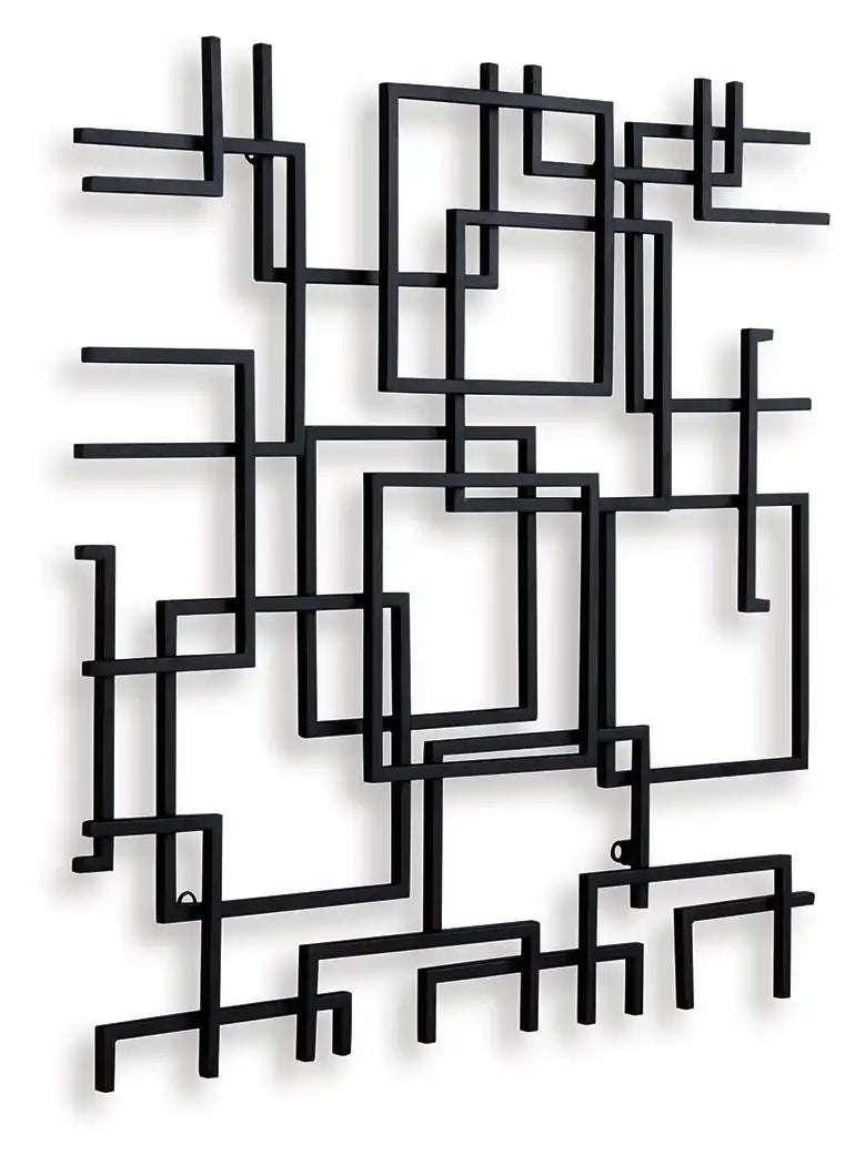 Aadanton - Wall Decor - Black - Best Buy Furniture