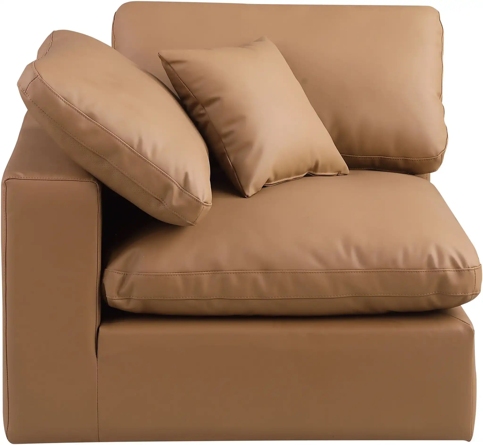 Comfy - Faux Leather Corner Chair