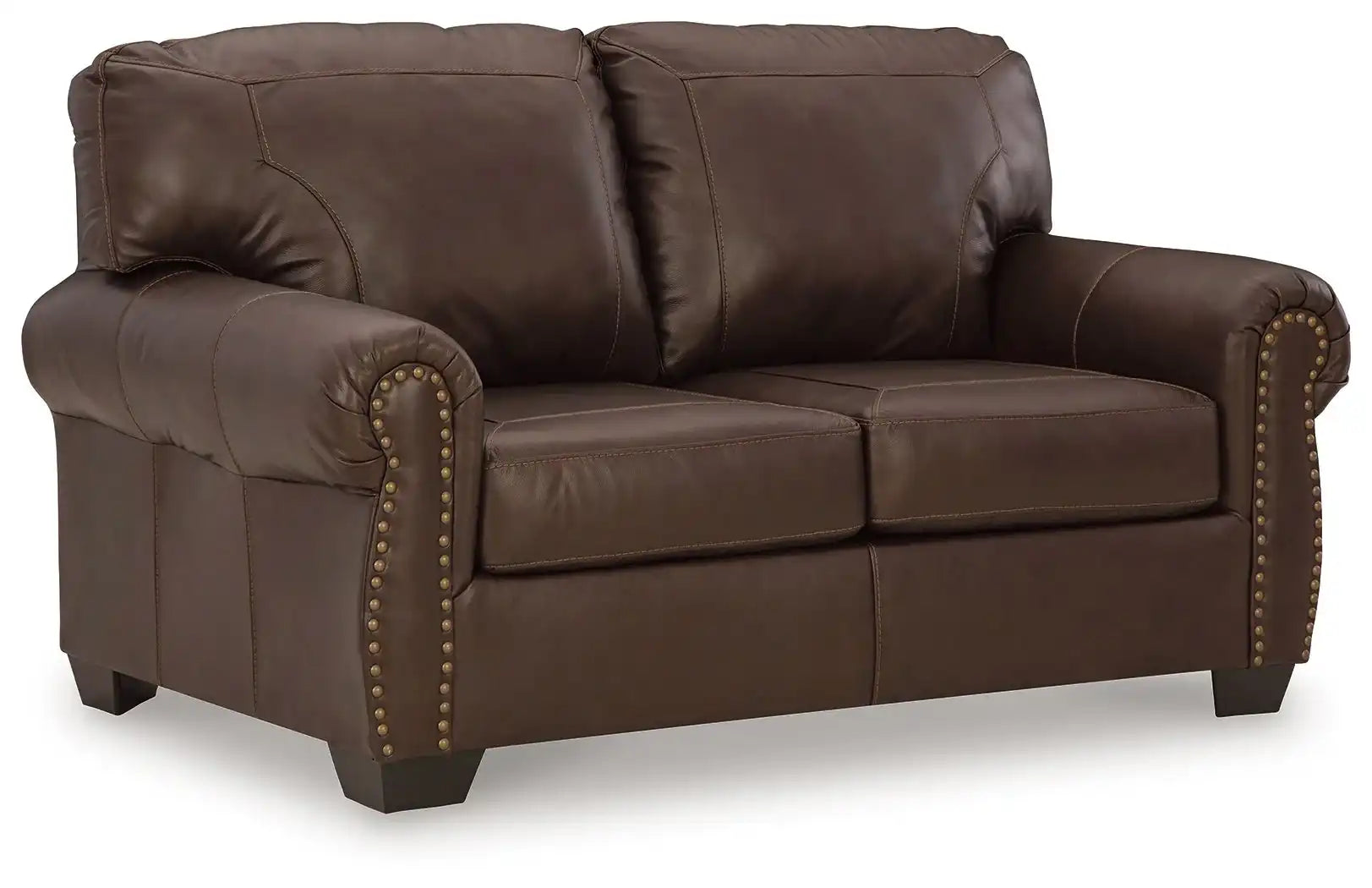 Colleton - Loveseat - Dark Brown - Best Buy Furniture