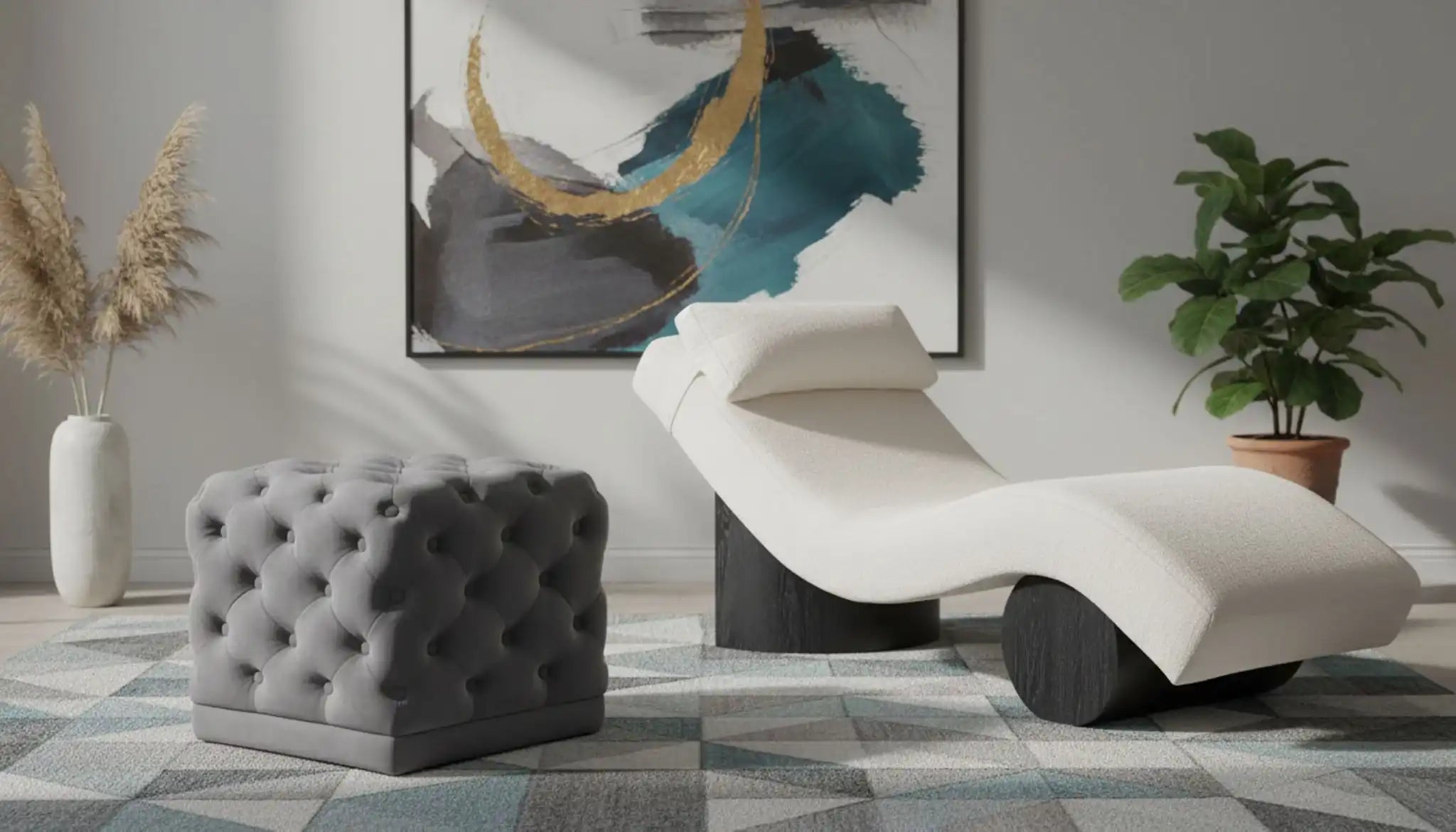 Stella - Stool Ottoman