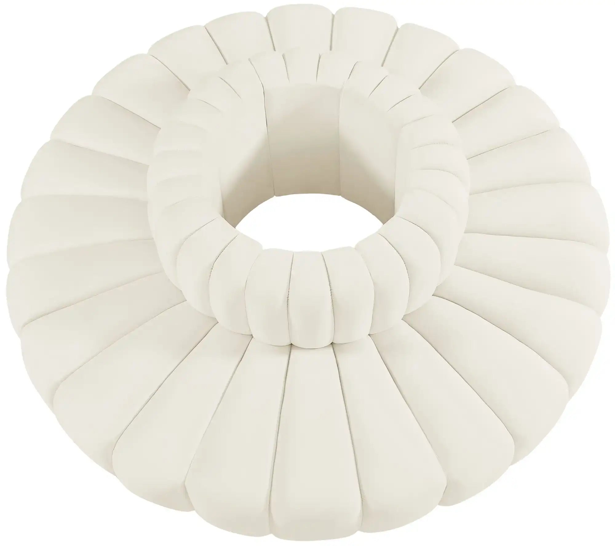 Arc - Velvet 8 Piece Round Modular Sofa