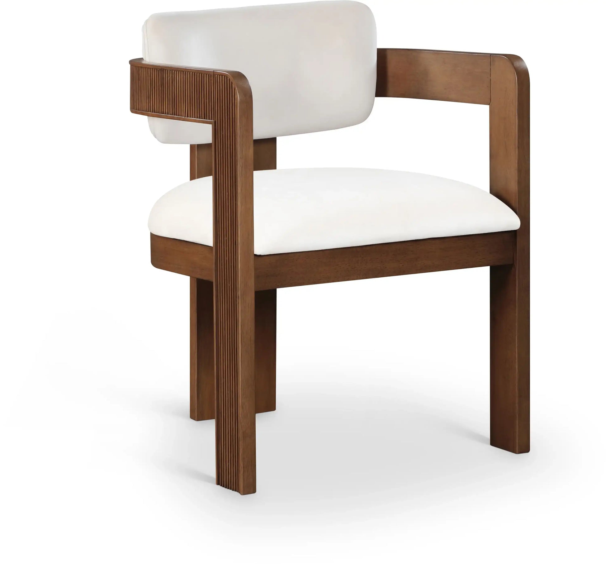 Sacha - Velvet Dining Chair With Brown Base (Set of 2) - Best Buy Furniture