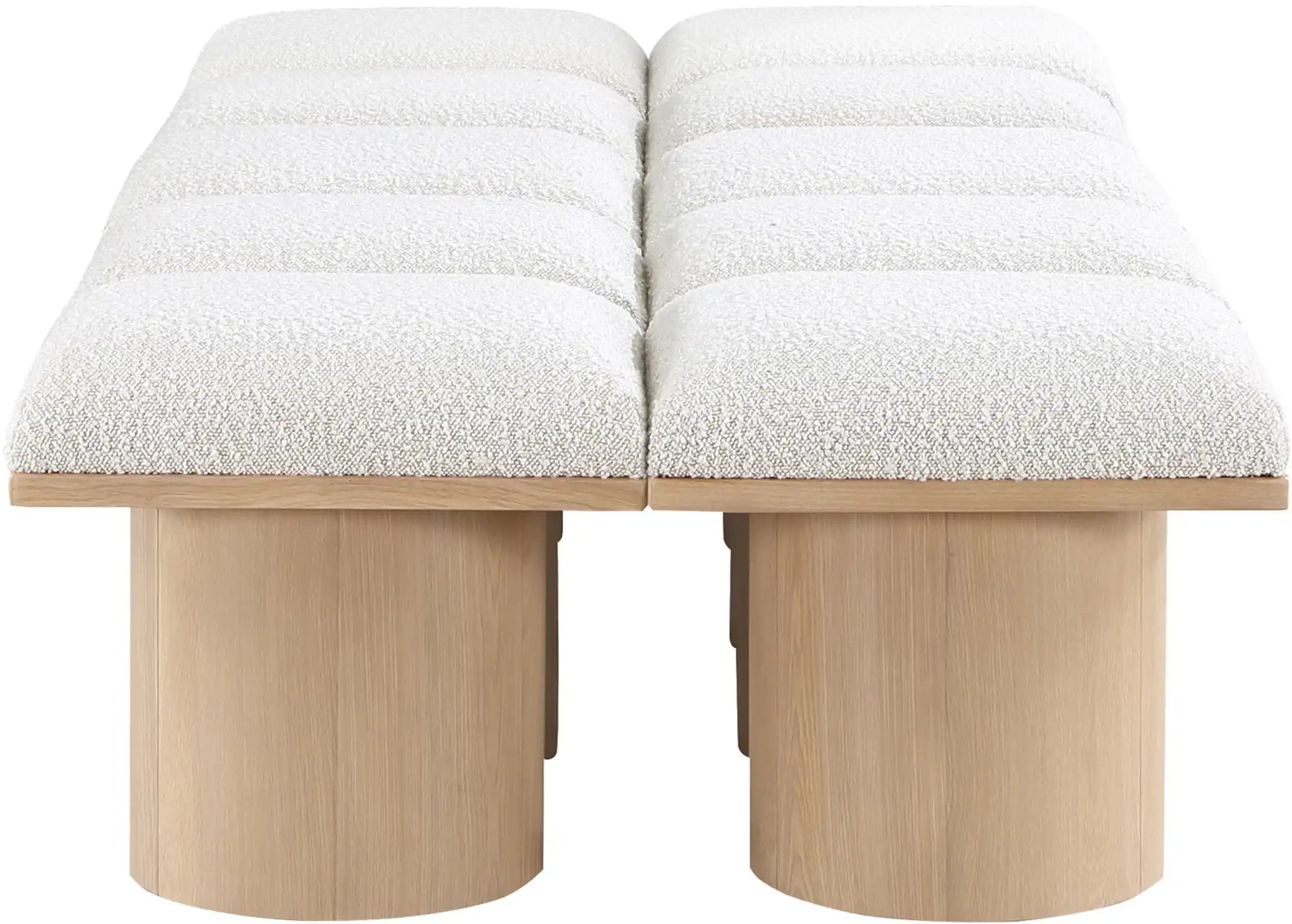 Pavilion - 10 Piece Modular Bench With Natural Base