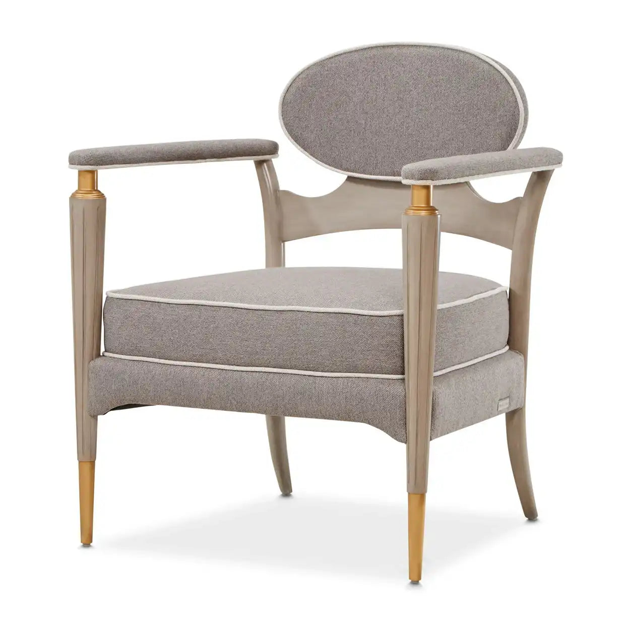 St. Charles - Accent Chair - Dove Gray - Best Buy Furniture