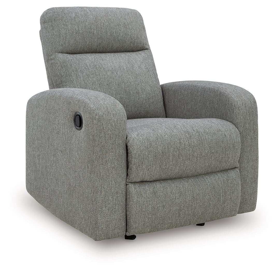 Gauntlet - Rocker Recliner - Sterling - Best Buy Furniture