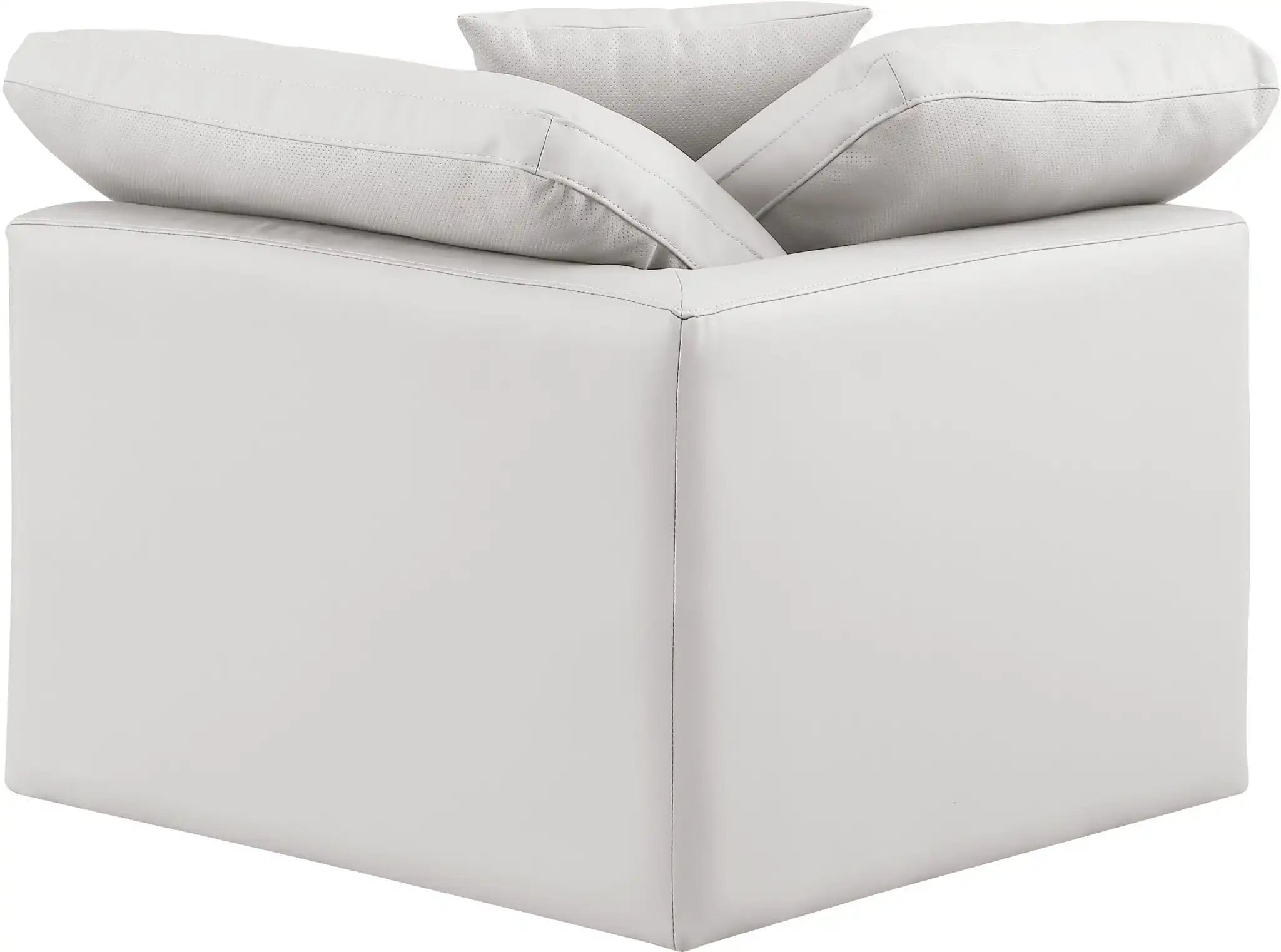 Indulge - Faux Leather Corner Chair