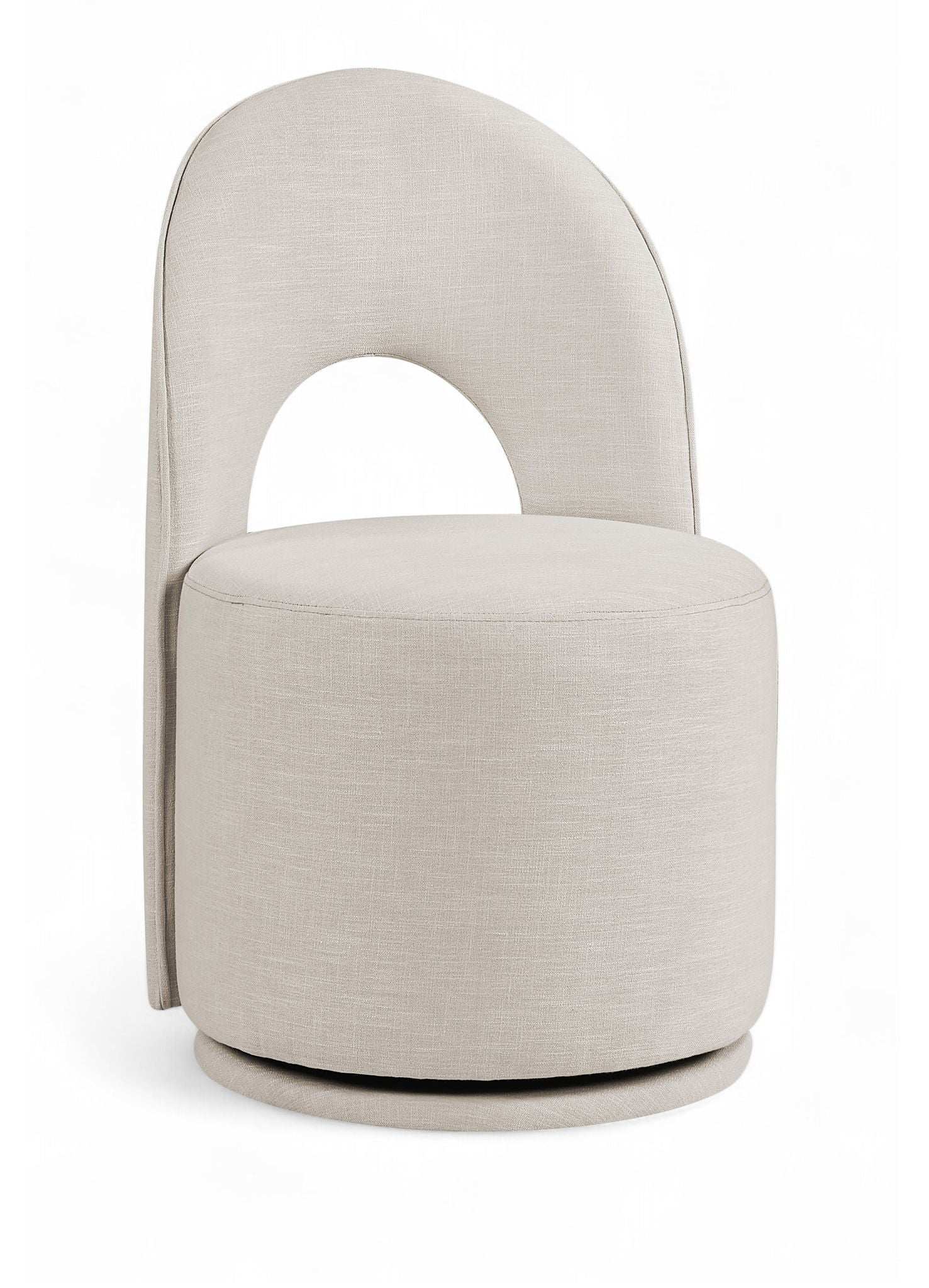 Cirelle - Linen Textured Performance Fabric Dining Chair (Set of 2) - Best Buy Furniture