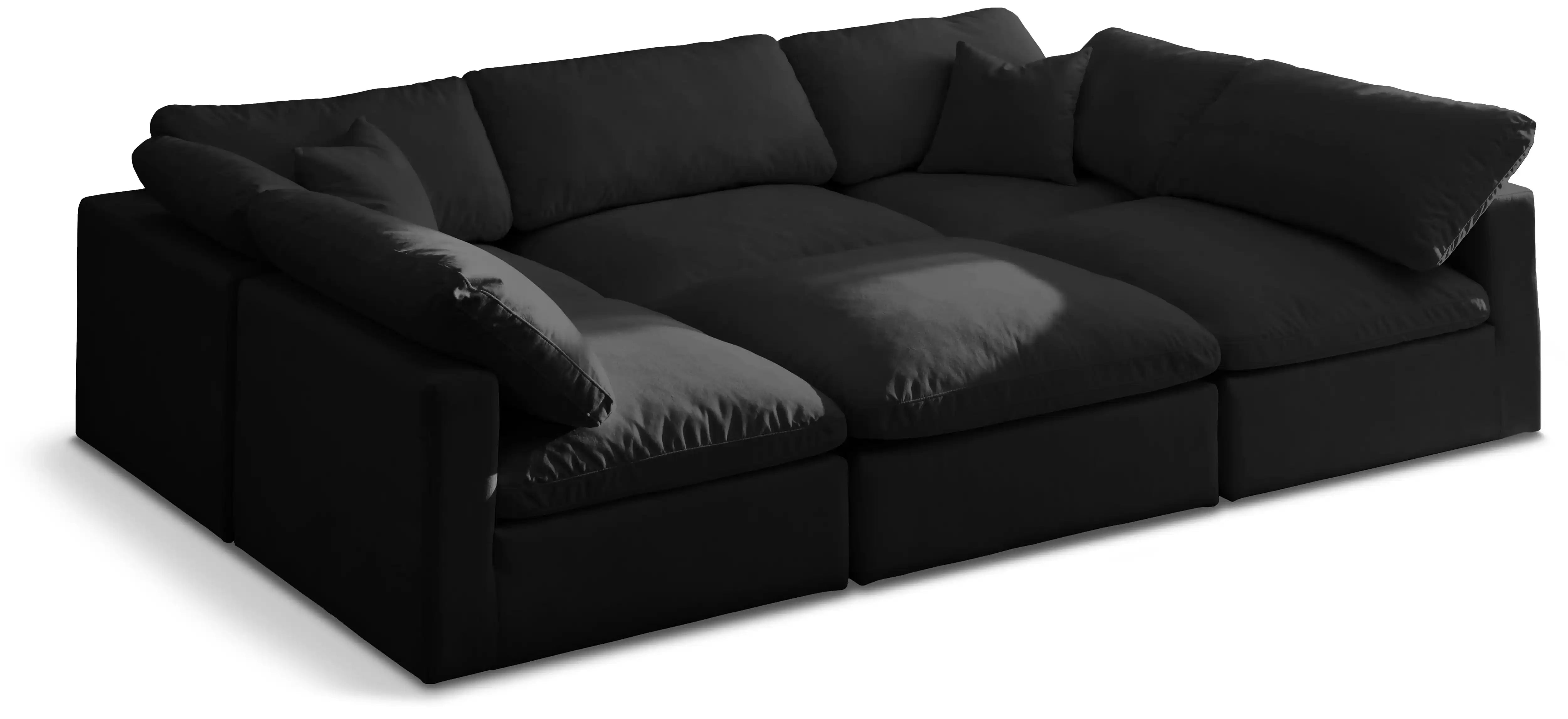 Plush - 6 Piece Modular Sectional - Best Buy Furniture