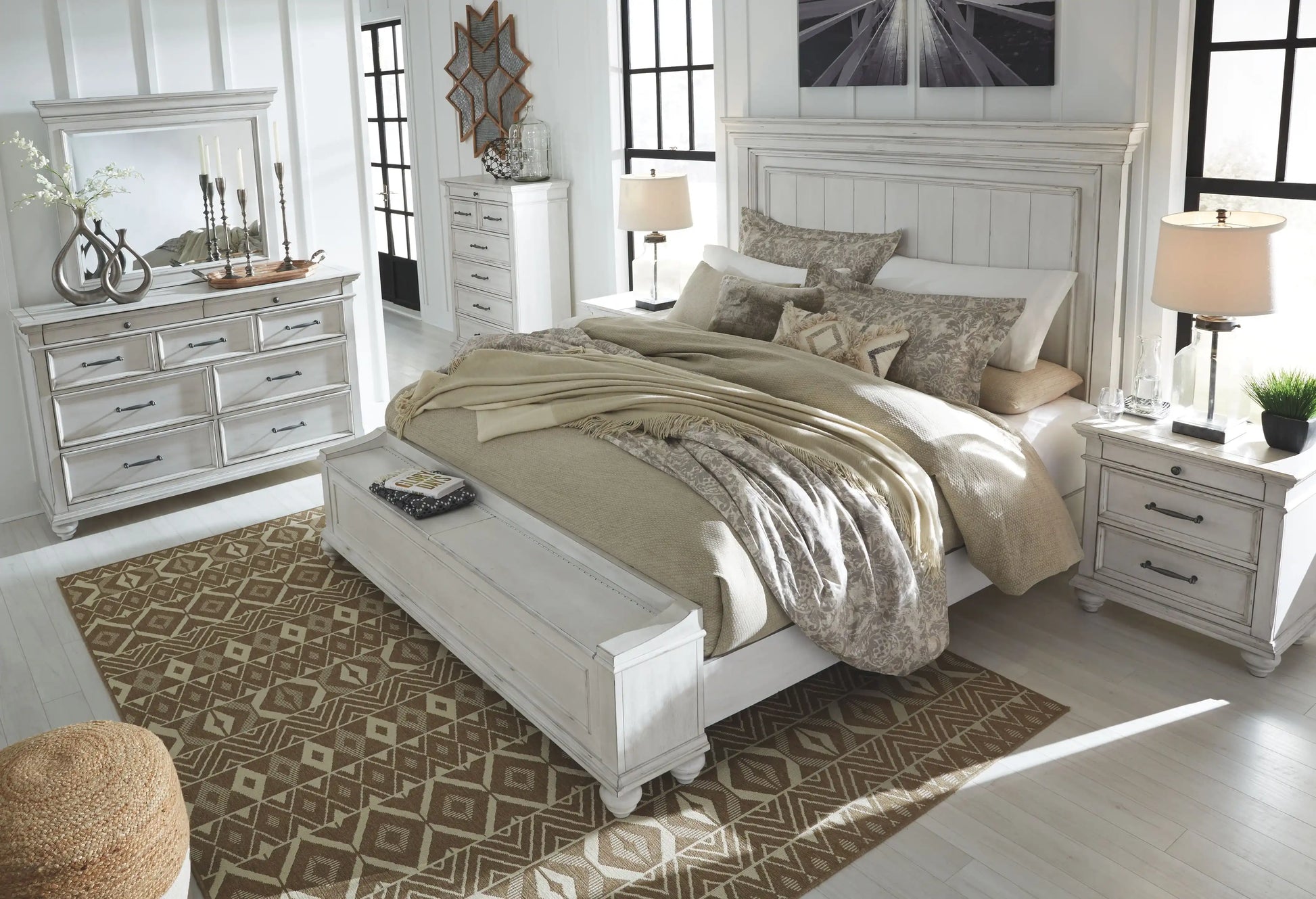 Kanwyn - Panel Bedroom Set - Best Buy Furniture