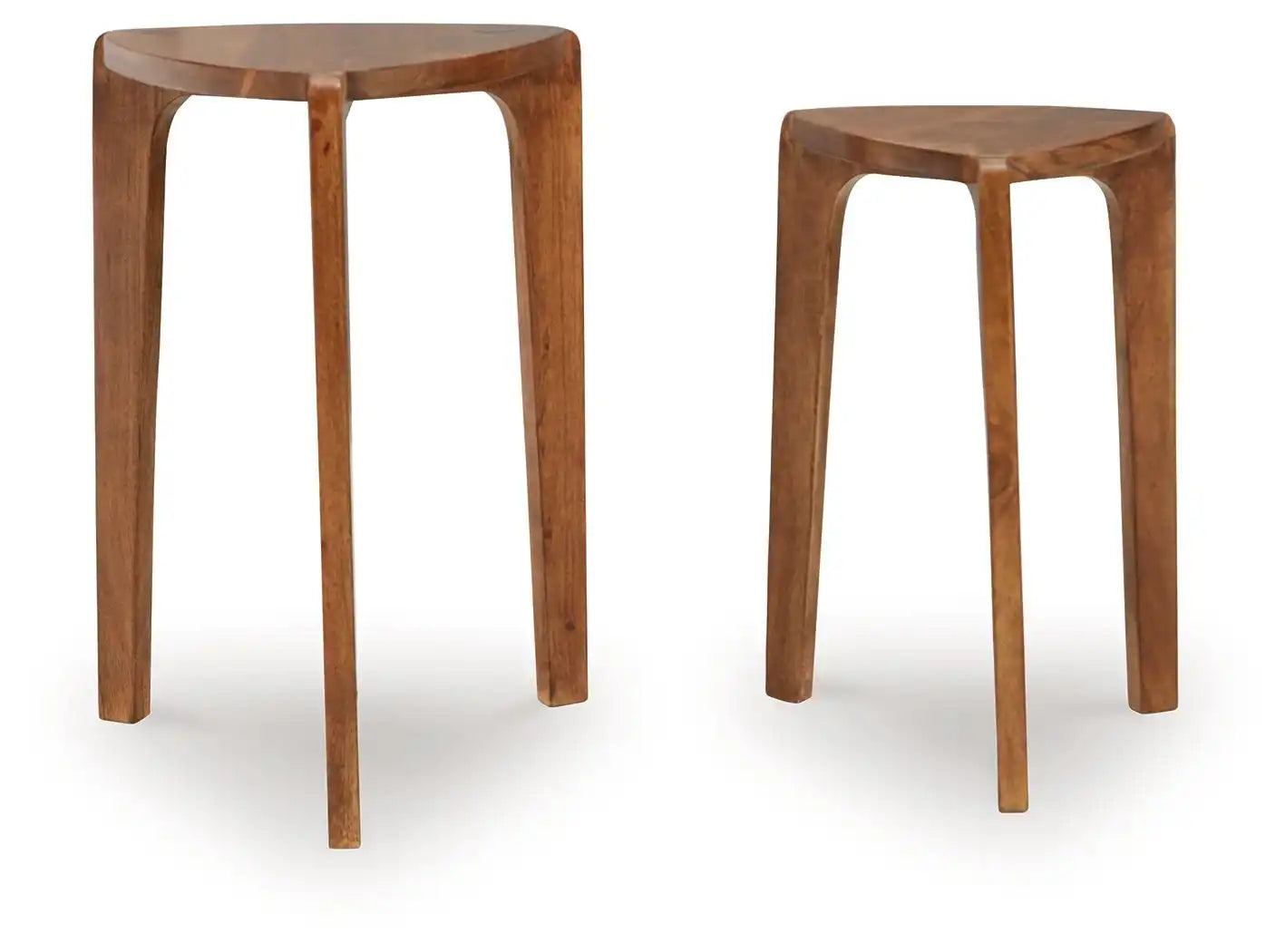 Brynnleigh - Accent Table Set (Set of 2) - Medium Brown - Best Buy Furniture