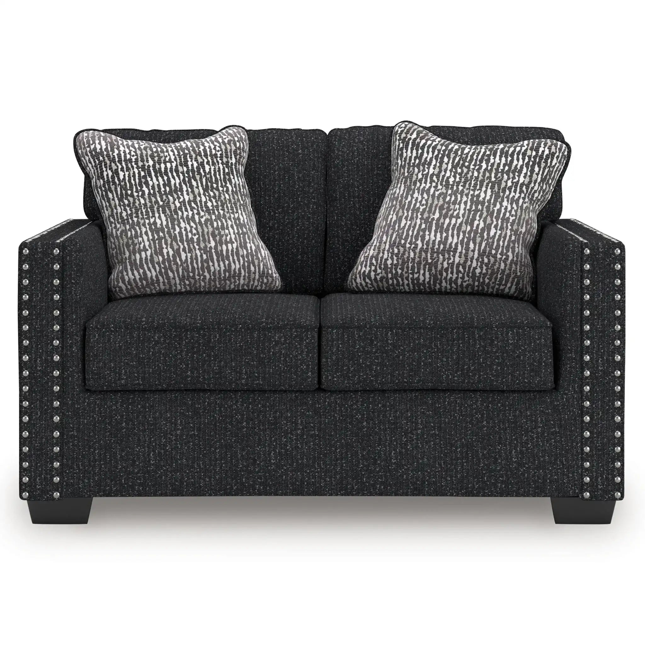 Jasmine Peaks - Loveseat - Coal - Best Buy Furniture