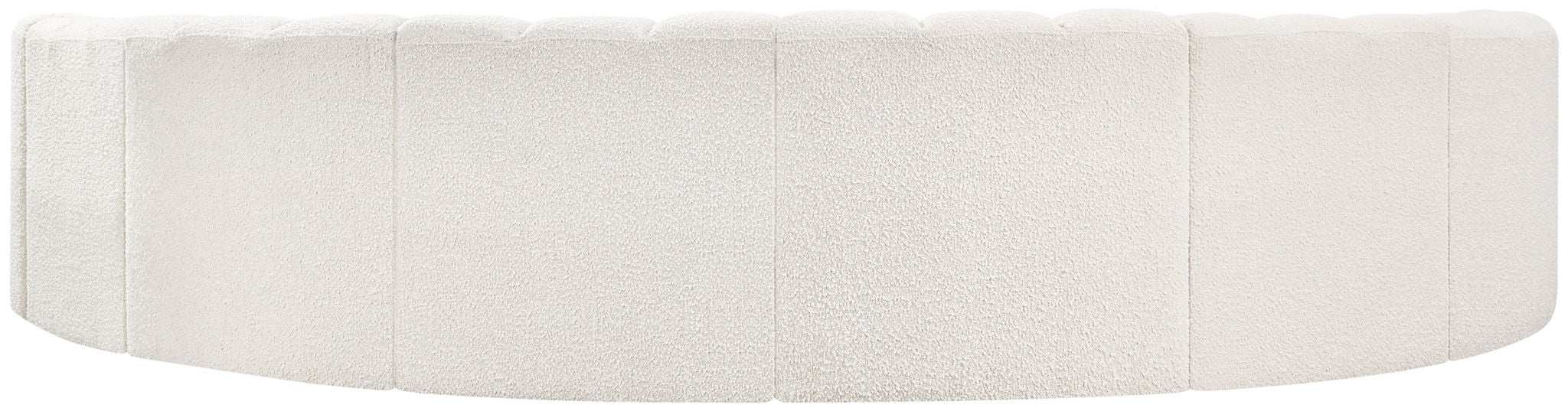 Arc - Boucle Fabric 8 Piece U-Shaped Modular Sofa