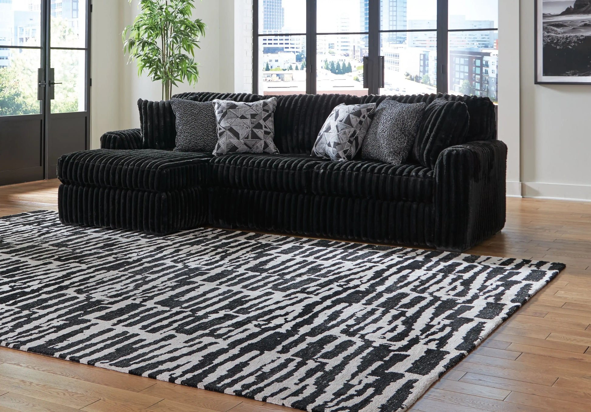 Midnight-Madness - Sectional - Best Buy Furniture