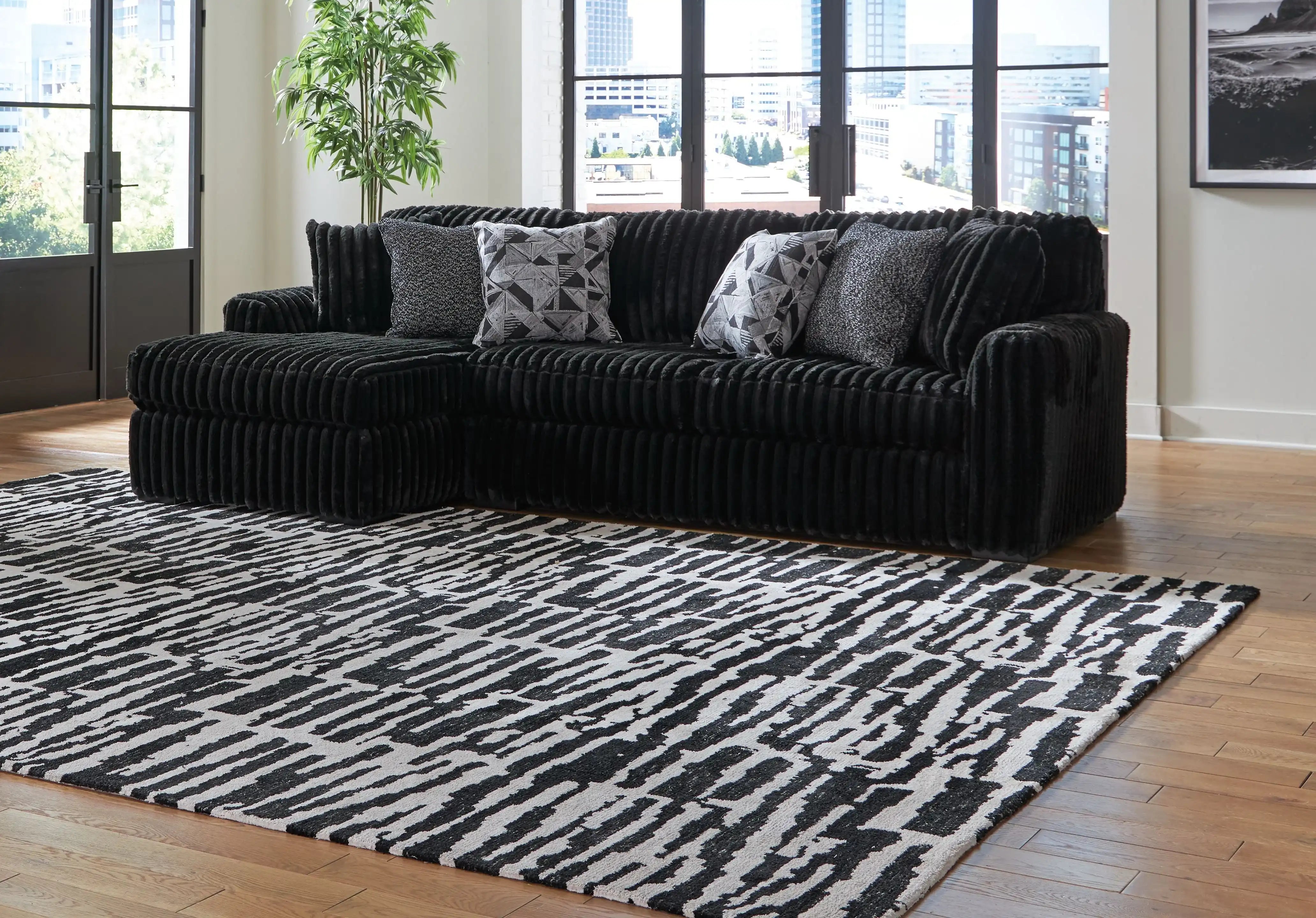 Midnight-Madness - Sectional - Best Buy Furniture