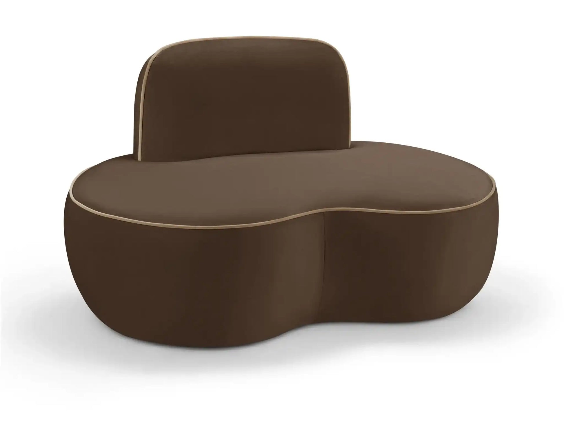 Swerve - Velvet Upholstered Chair - Best Buy Furniture
