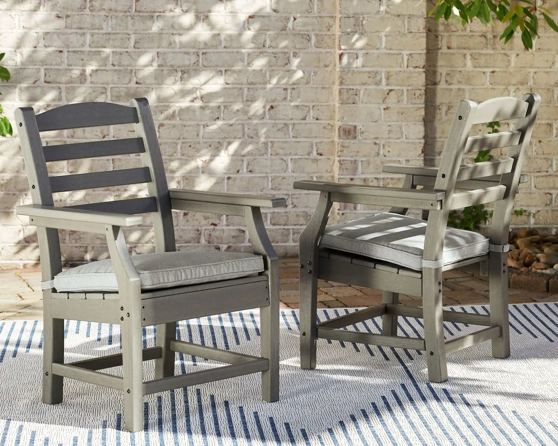 Visola - 7 Pc. - Dining Set with 6 Chairs - Gray - Best Buy Furniture