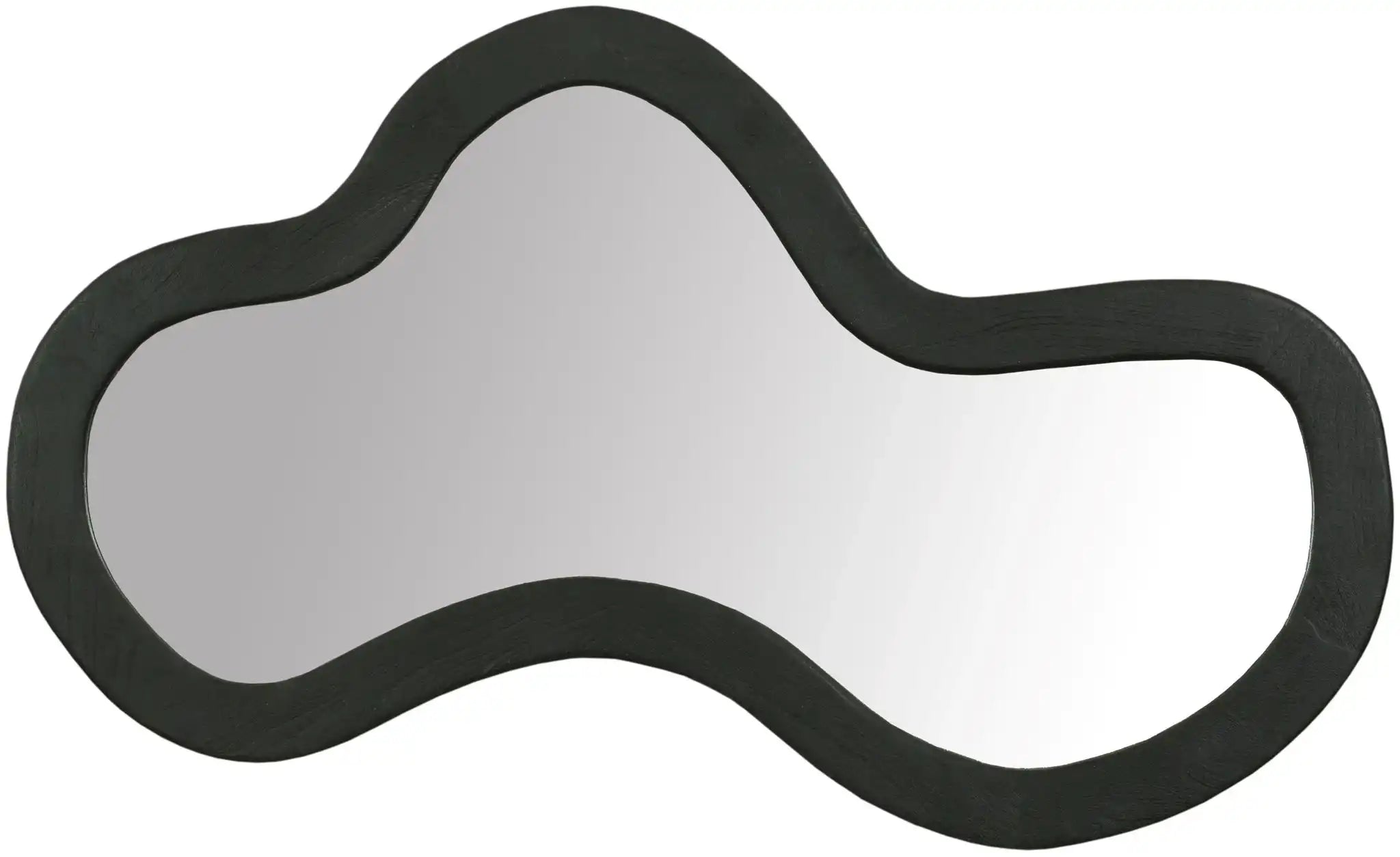 Oblique - Mirror - Wood
