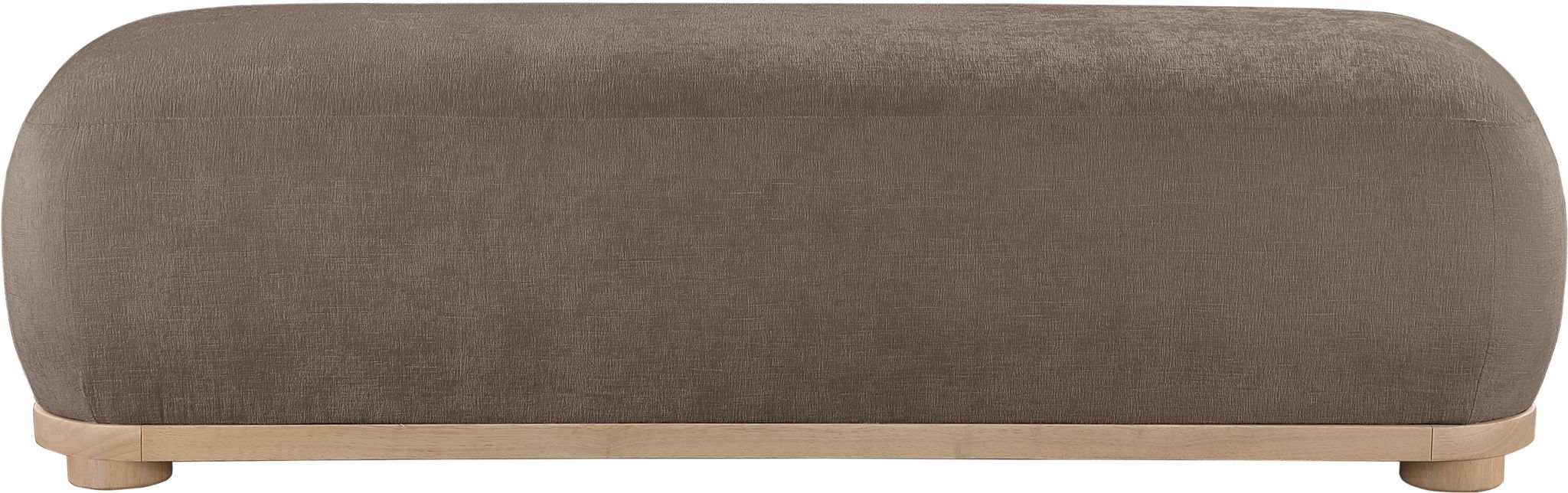 Calum - Bench - Light Brown Frame
